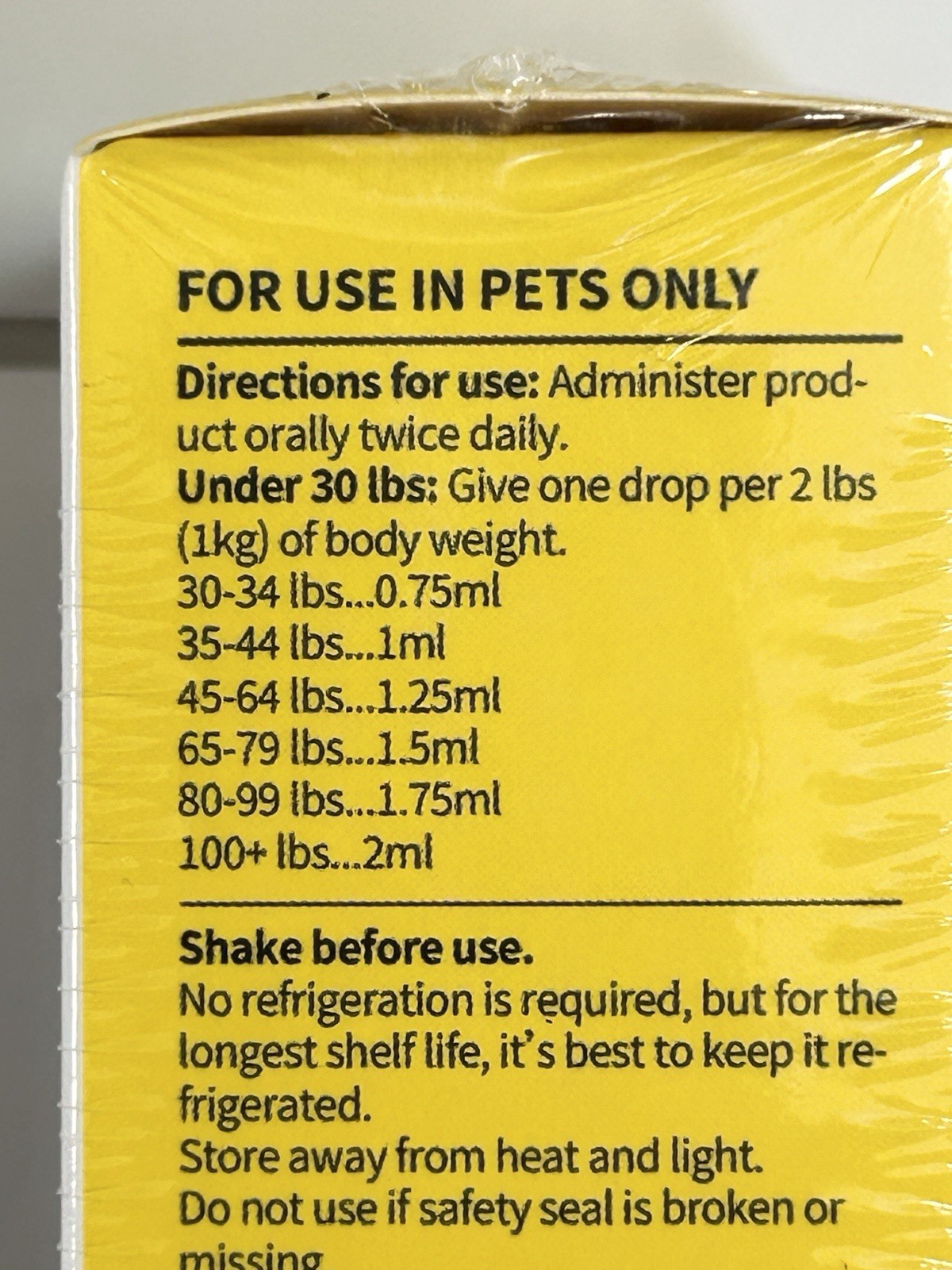 30ml AuraPets Vision Formula for Dogs with Lutein, Advanced Eye Care Supplement