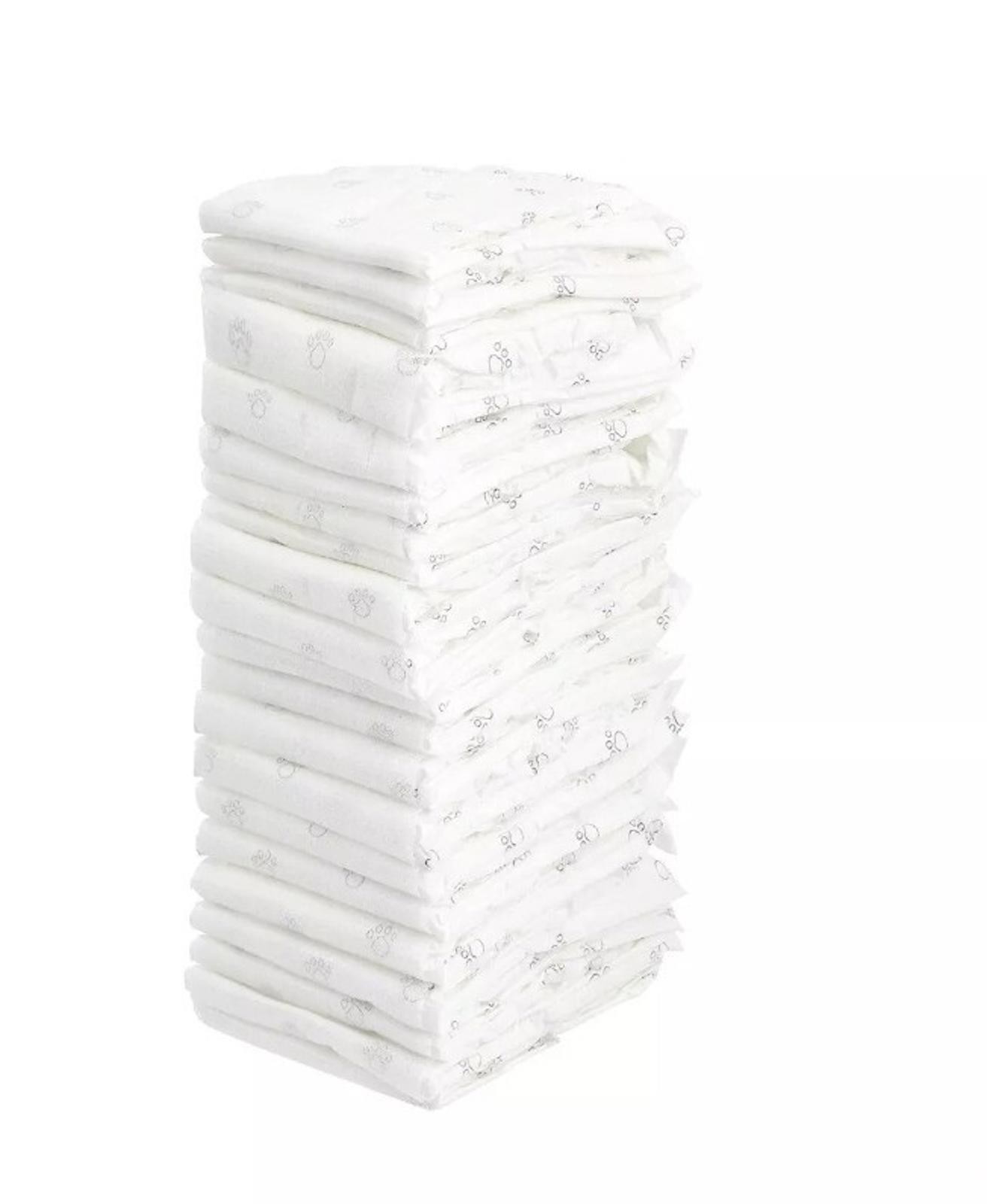Male Dog Wraps, Disposable – Xtra -Small Pack of 30 count