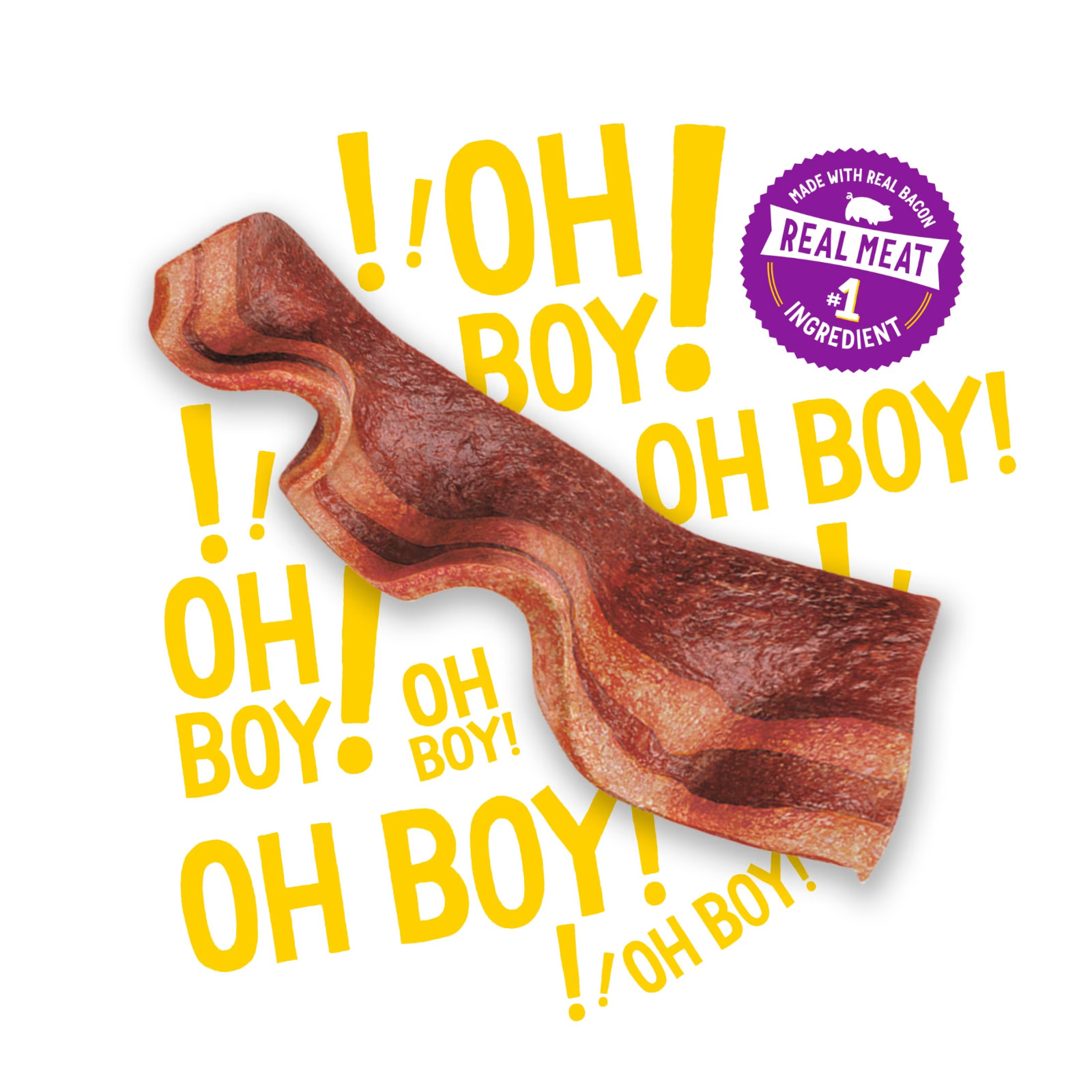 3 PACK – Purina Beggin’ Strips Bacon Flavor Soft Dog Treats Tender Chews, 40 oz