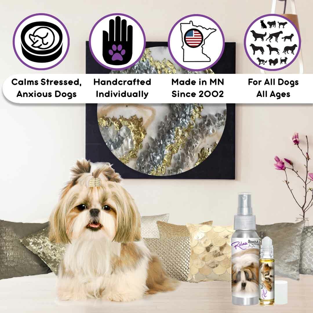 Shih Tzu Relax Dog Aromatherapy | Calms Your Anxious, Scared Shih Tzu Naturally