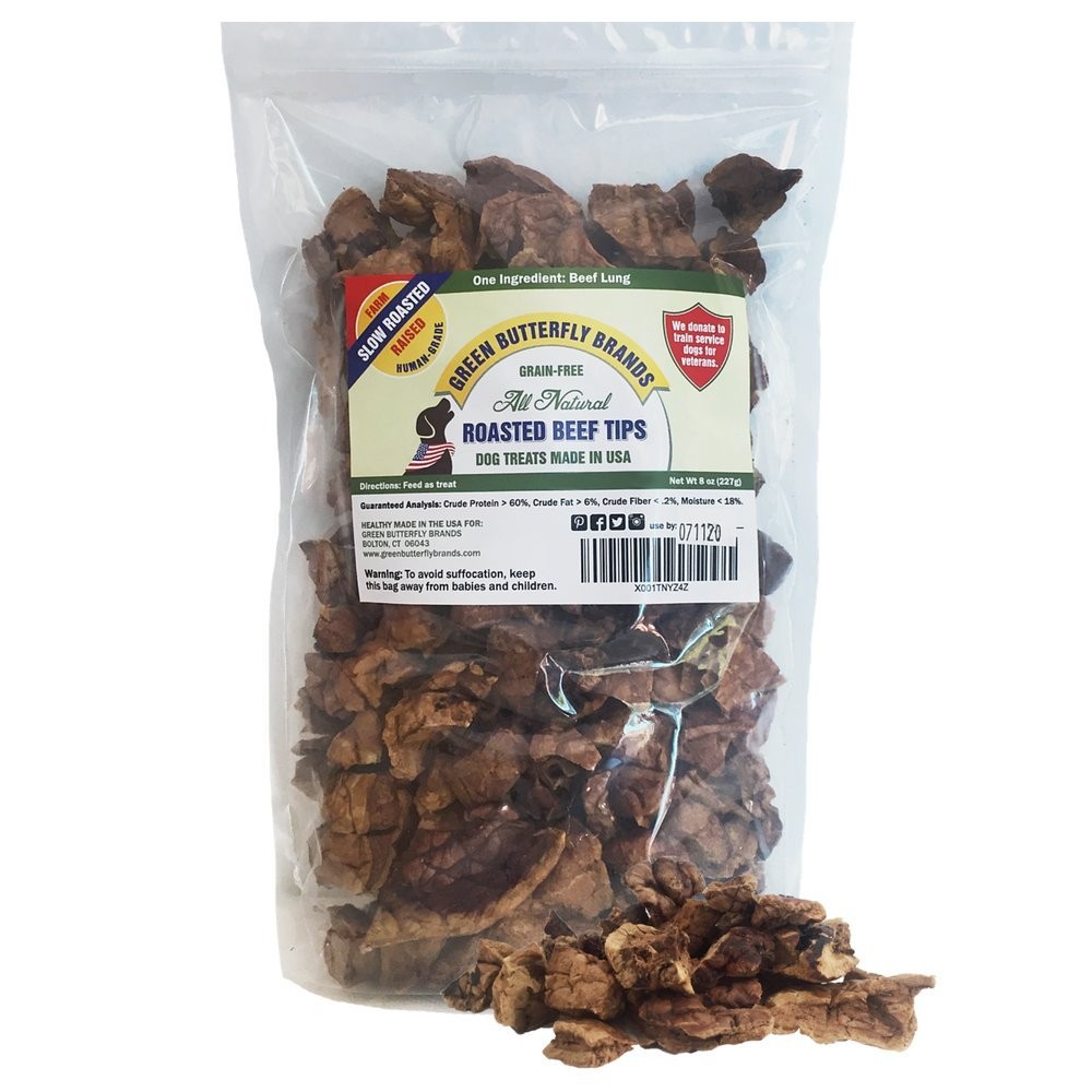 Beef Dog Treats – Made in USA Only – All Natural, Meaty Beef Tips – Premium, …
