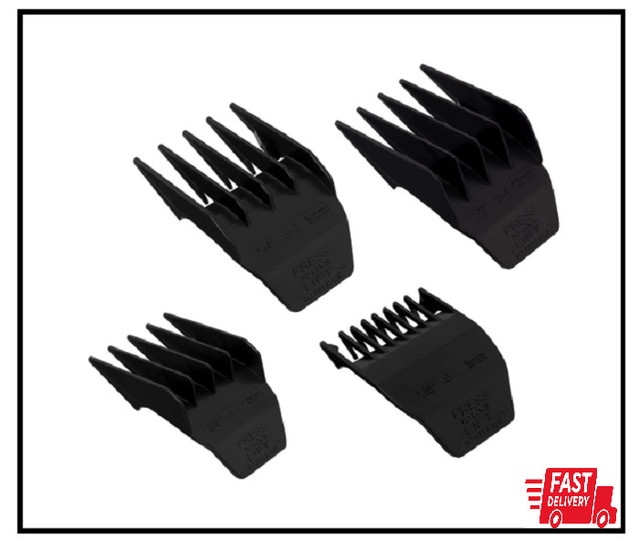 Professional Peanut Clipper Guards for Wahl Peanut – From 1/8 Inch to 1/2 Inch,
