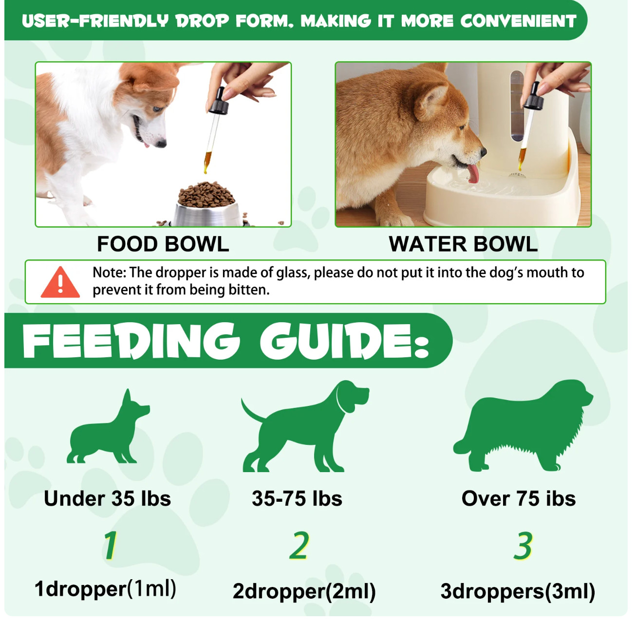 Dogs DeWormer Natural Worm Treatment with Probiotic Liquid Herbal Medicine