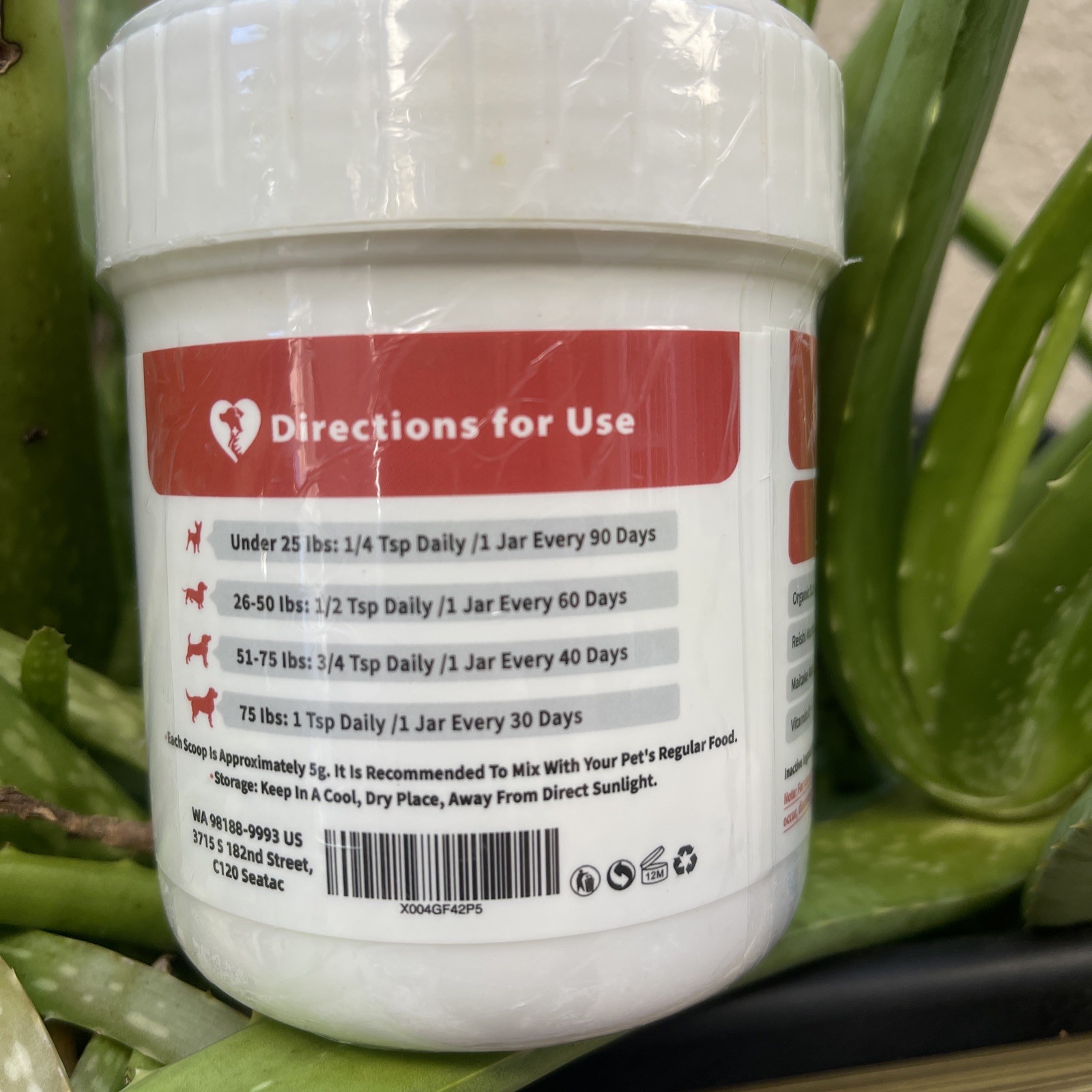 VivaElixir Support Immune System & Normal Cell Growth For ALL DOGS 5.29 Oz USA