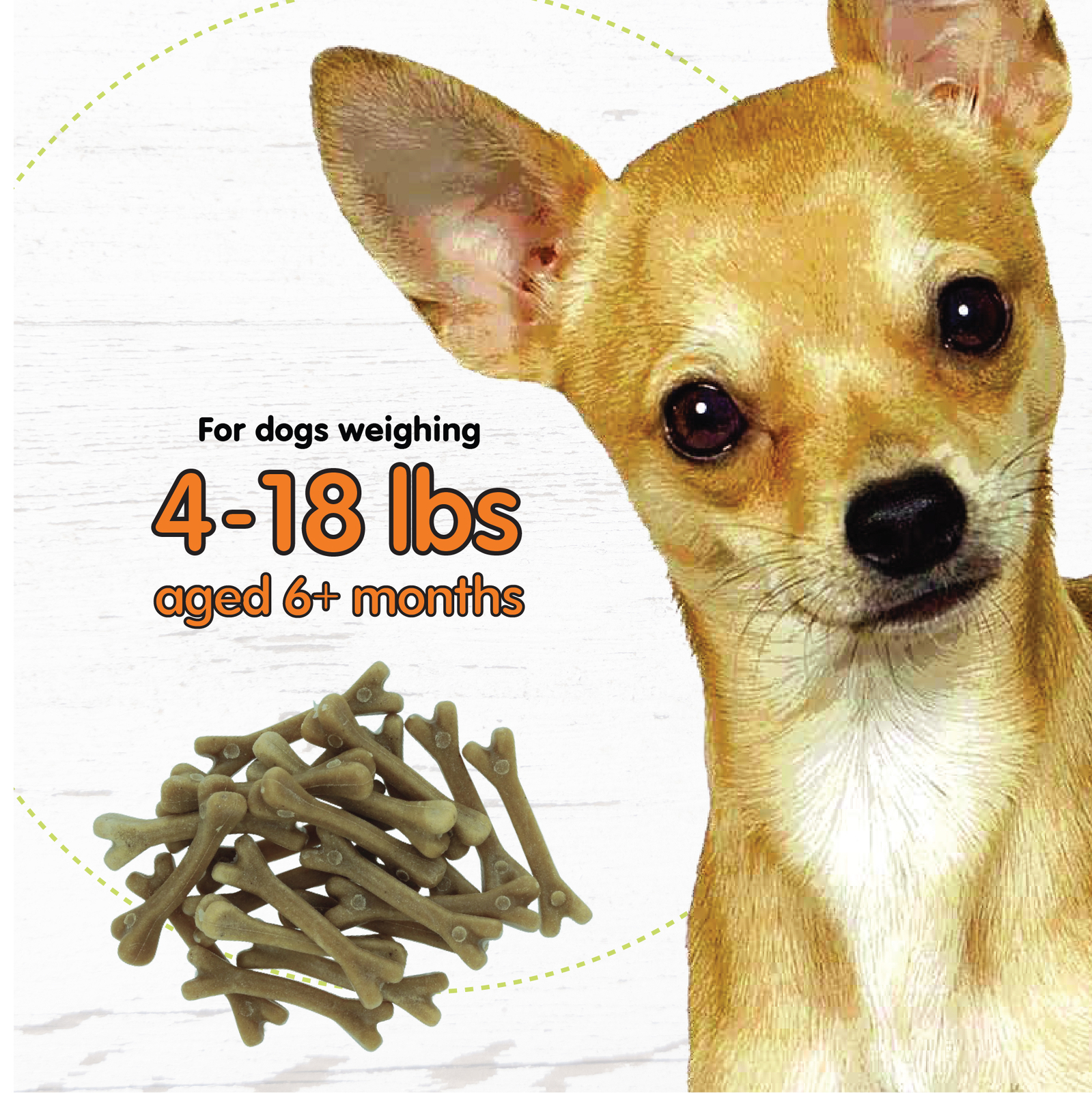 Fido Super Breath Dental Care Dog Bones with Chlorophyll – Mini 21ct.
