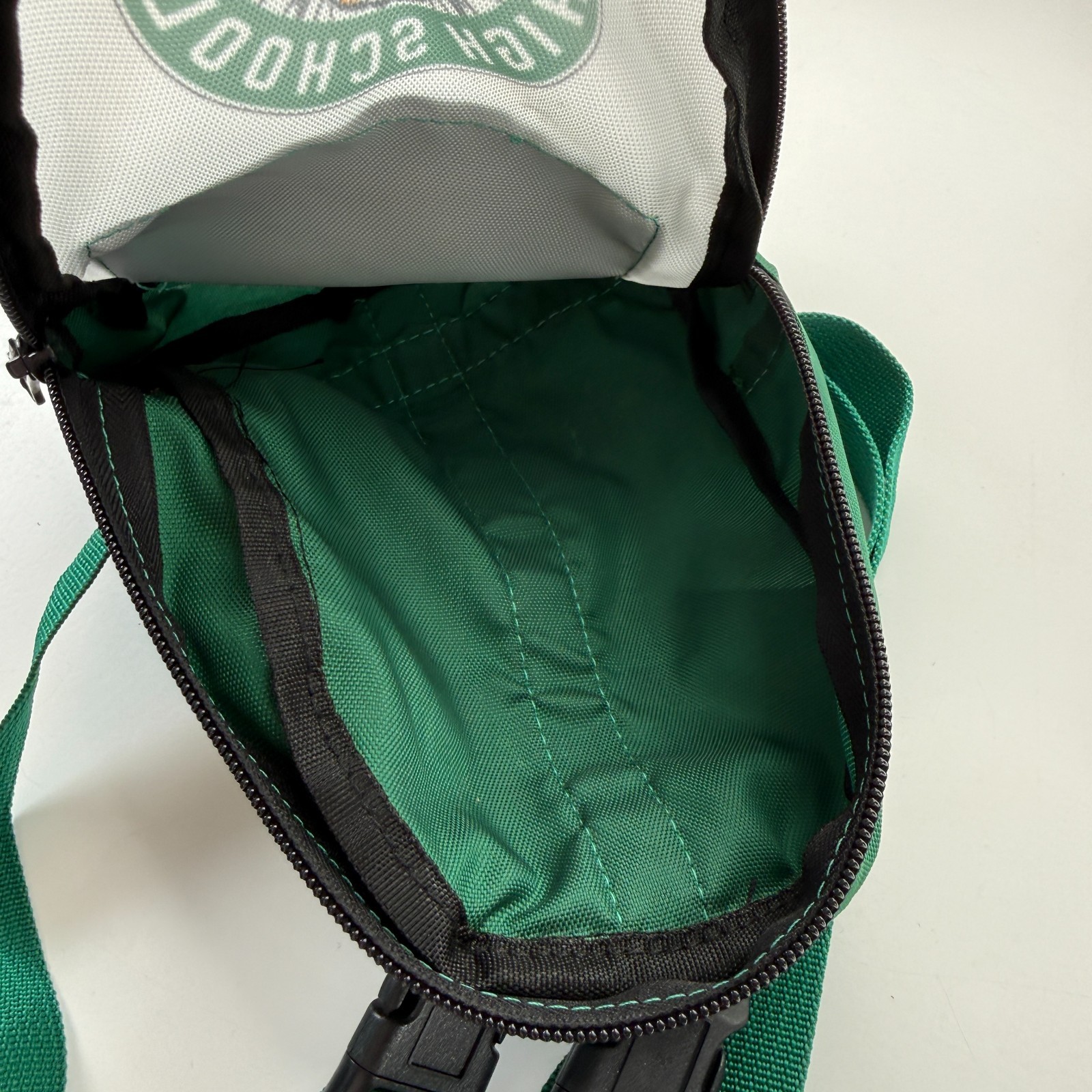 Stranger Things Hawkins High School Dog Backpack Harness Size Medium Poop Bag
