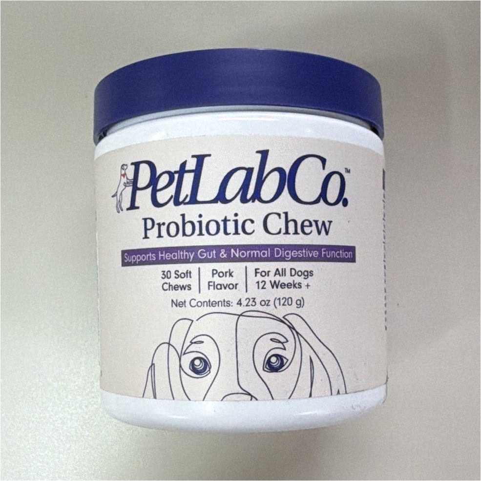 PetLab Co. Probiotic Soft Chews Pork Flavor Digestion Aid 30ct 4.23oz