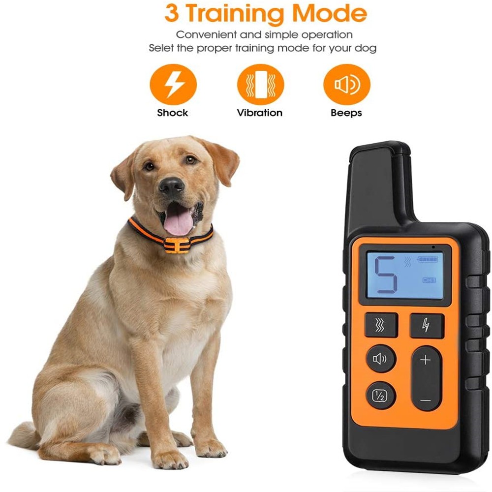 2700 FT Dog Training US Collar Rechargeable Remote Shock PET Waterproof Trainer