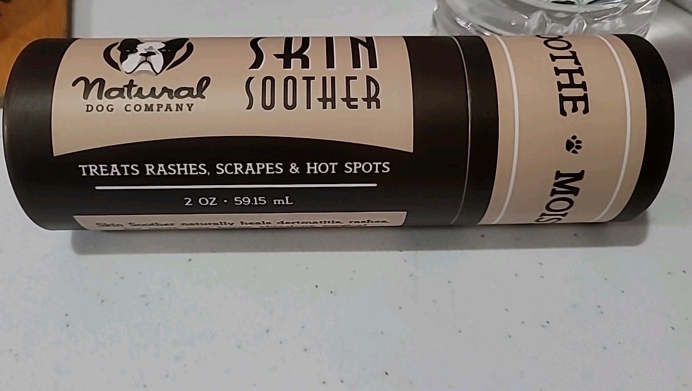 Natural Dog Company Skin Soother All Natural Healing Balm Stick 2 oz Organic NEW