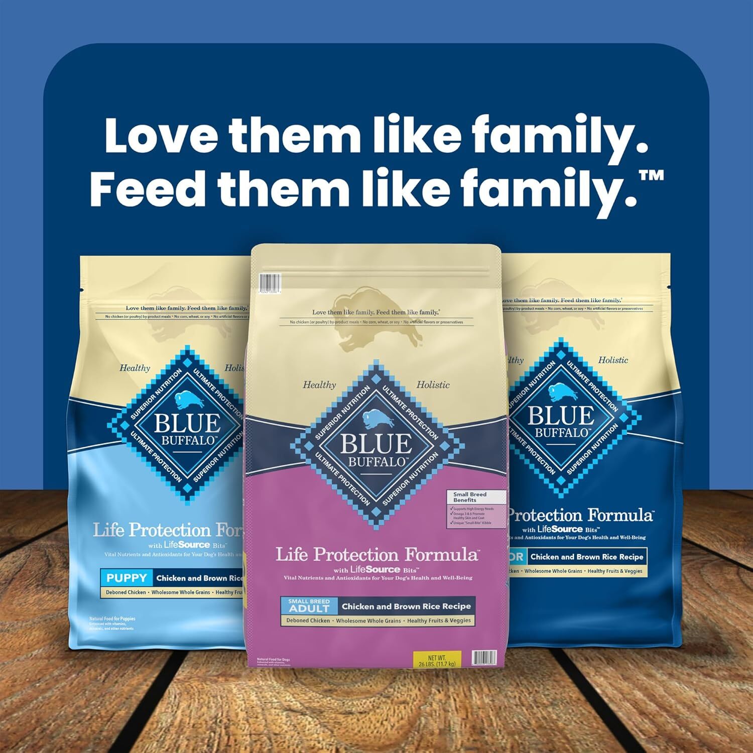 Blue Buffalo Life Protection Formula Small Breed Dry Dog Food Chicken Brown Rice