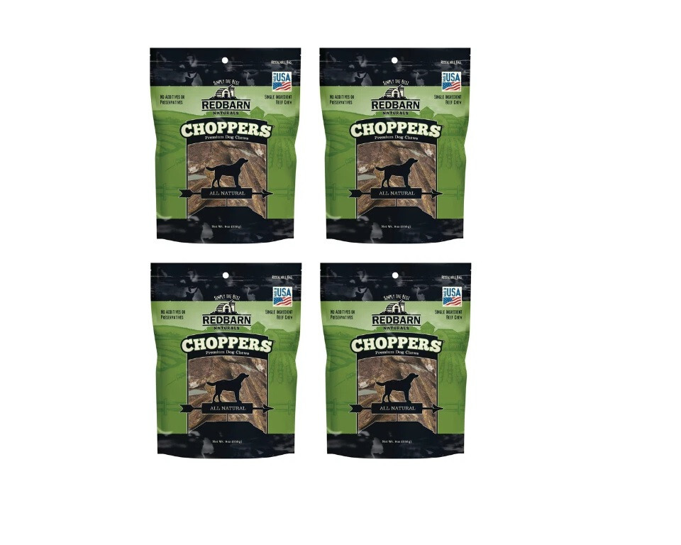 Redbarn Beef Lung Choppers Dog Chew treats (4 Pack)*