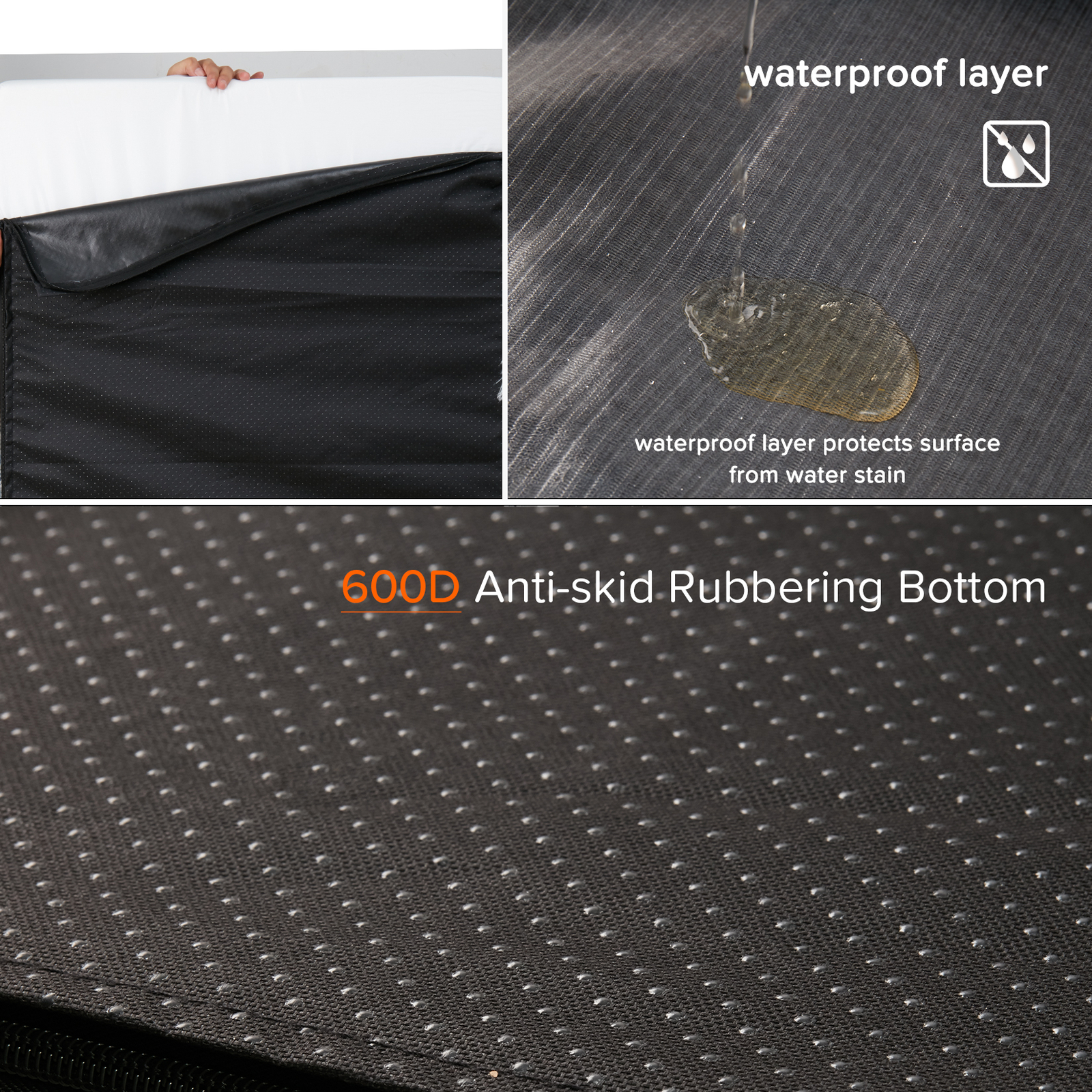 L-XXXL Extra Large Pet Bed Plush Mattress Heavy Duty Orthopedic Dog Bed Washable