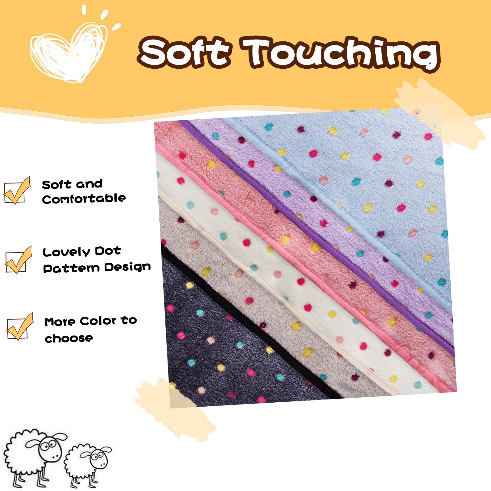 S Cute Lovely Puppy Cat Pet Dog Blanket Soft Mat Pad Bed Cover Flannel Throws