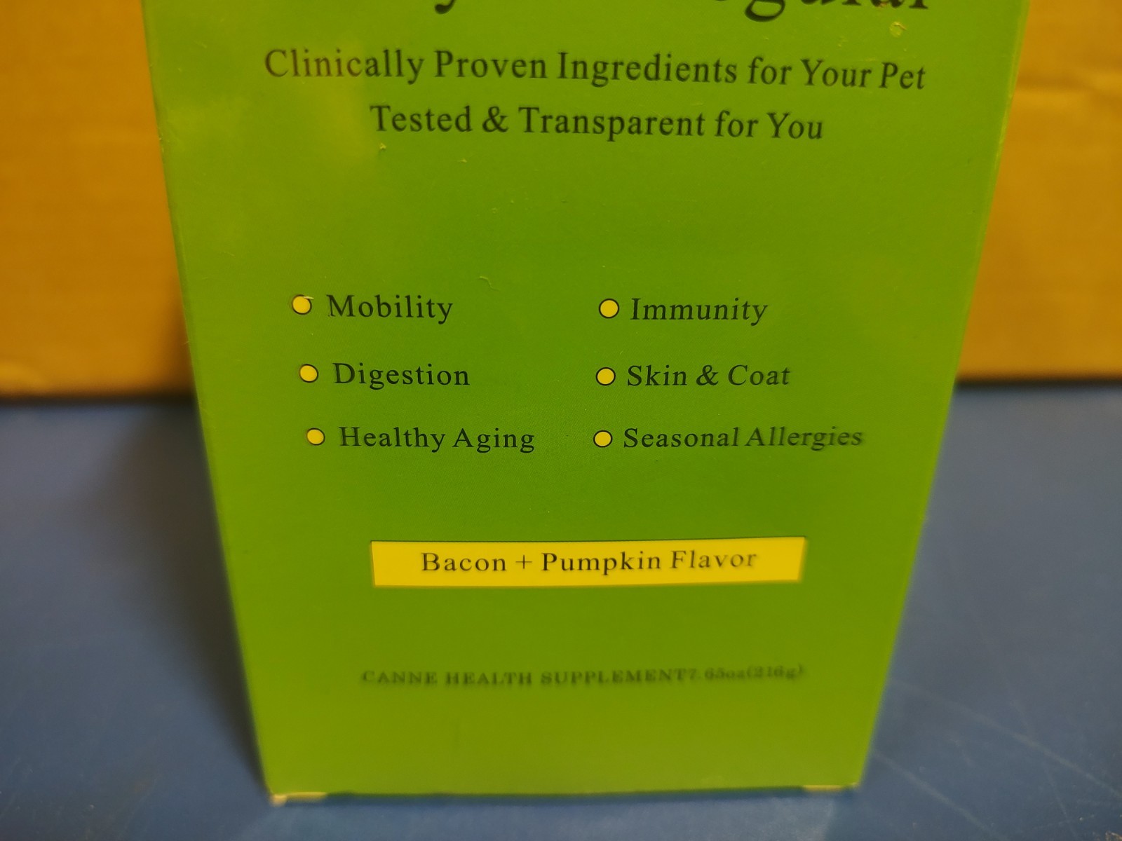 Other Half Daily Dog Supplement Powder Bacon Pumpkin Well-Being Digestion Aid