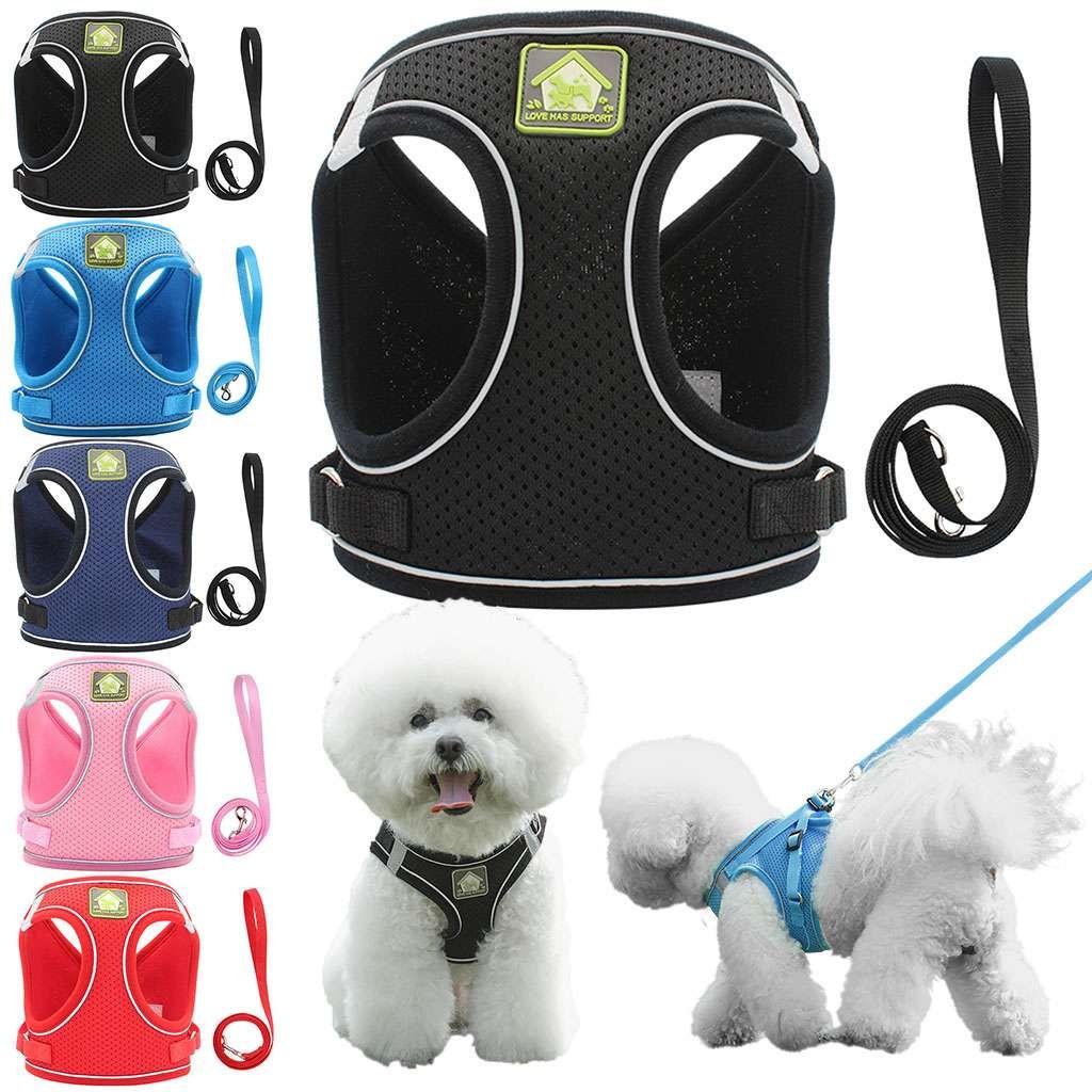 Adjustable Control No Pull Dog Pet Harness Vest Dogs Reflective XS S M Large XL