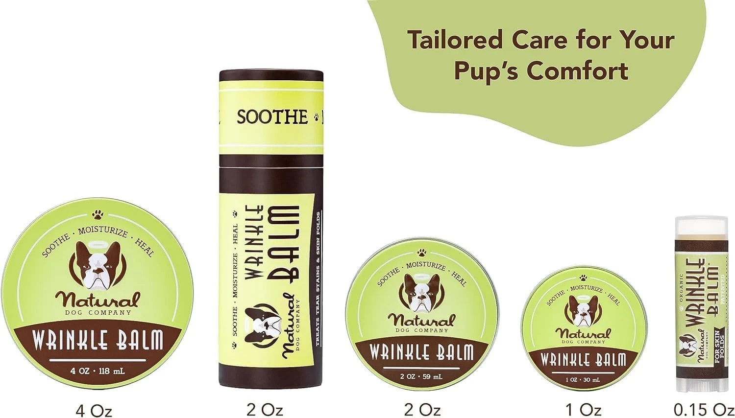 NEW Natural Dog Company 2 oz Skin Soother Stick Organic Healing Balm for Dogs