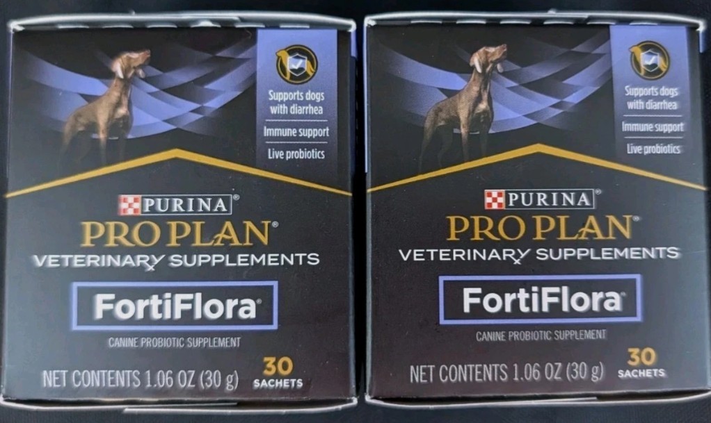 Purina Pro Plan FortiFlora Probiotic Supplements for Dogs Total (60) Exp 4/27