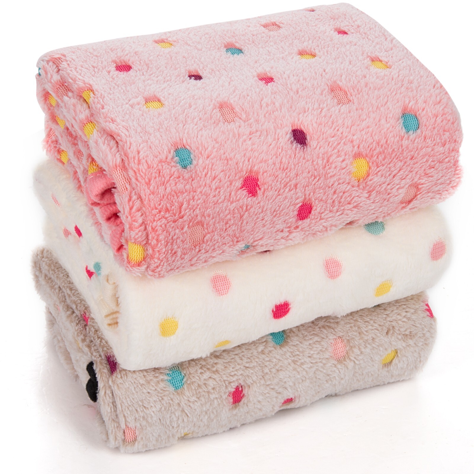 S Cute Lovely Puppy Cat Pet Dog Blanket Soft Mat Pad Bed Cover Flannel Throws