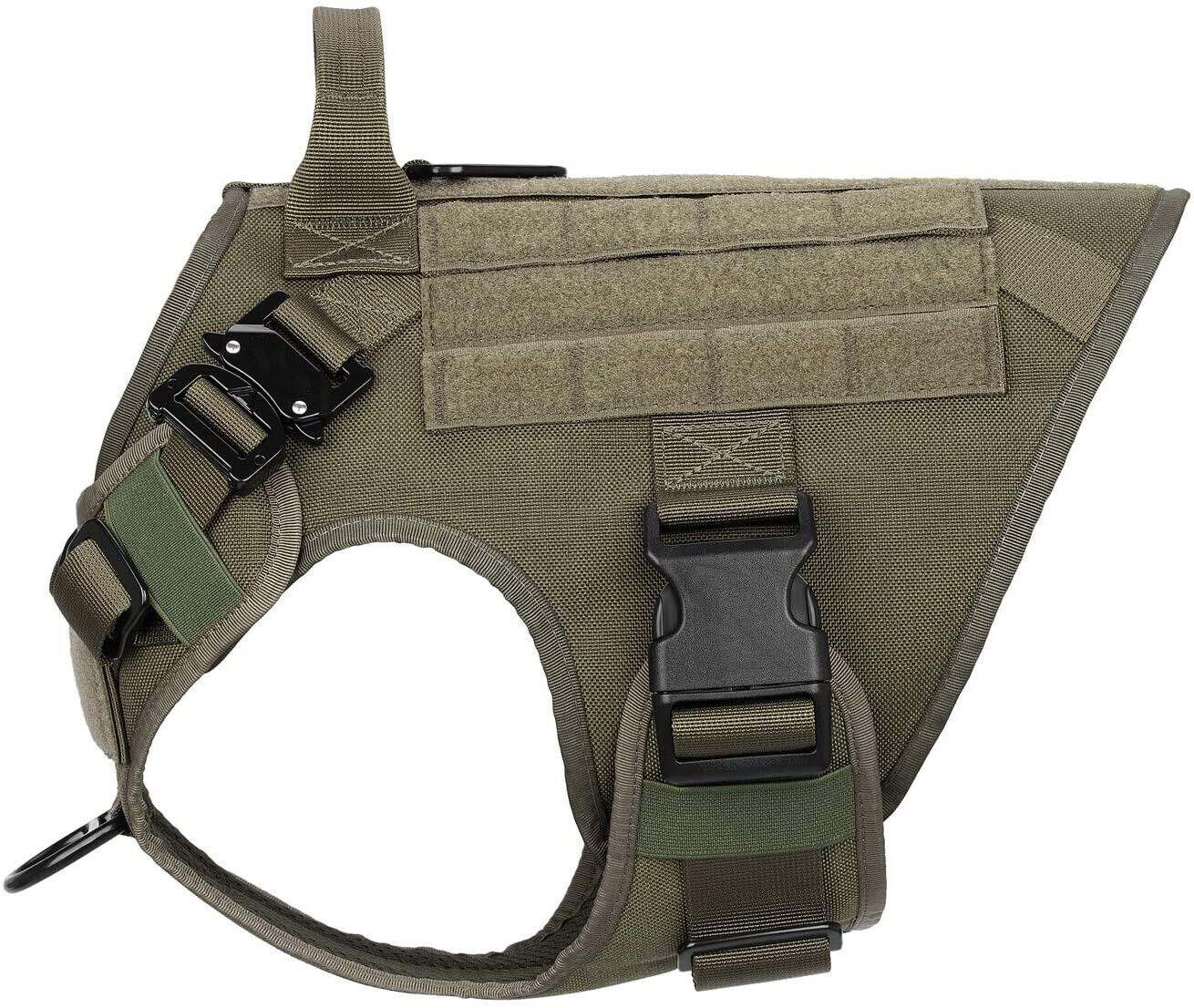 Tactical Dog Vest Harness – Military K9 Dog Training Vest – US Working Dog
