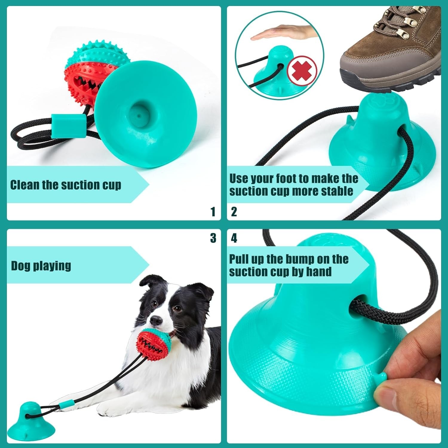 Dog Toys Dog Chew Toys for Aggressive chewers Puppy Dog Training Treats Teeth…