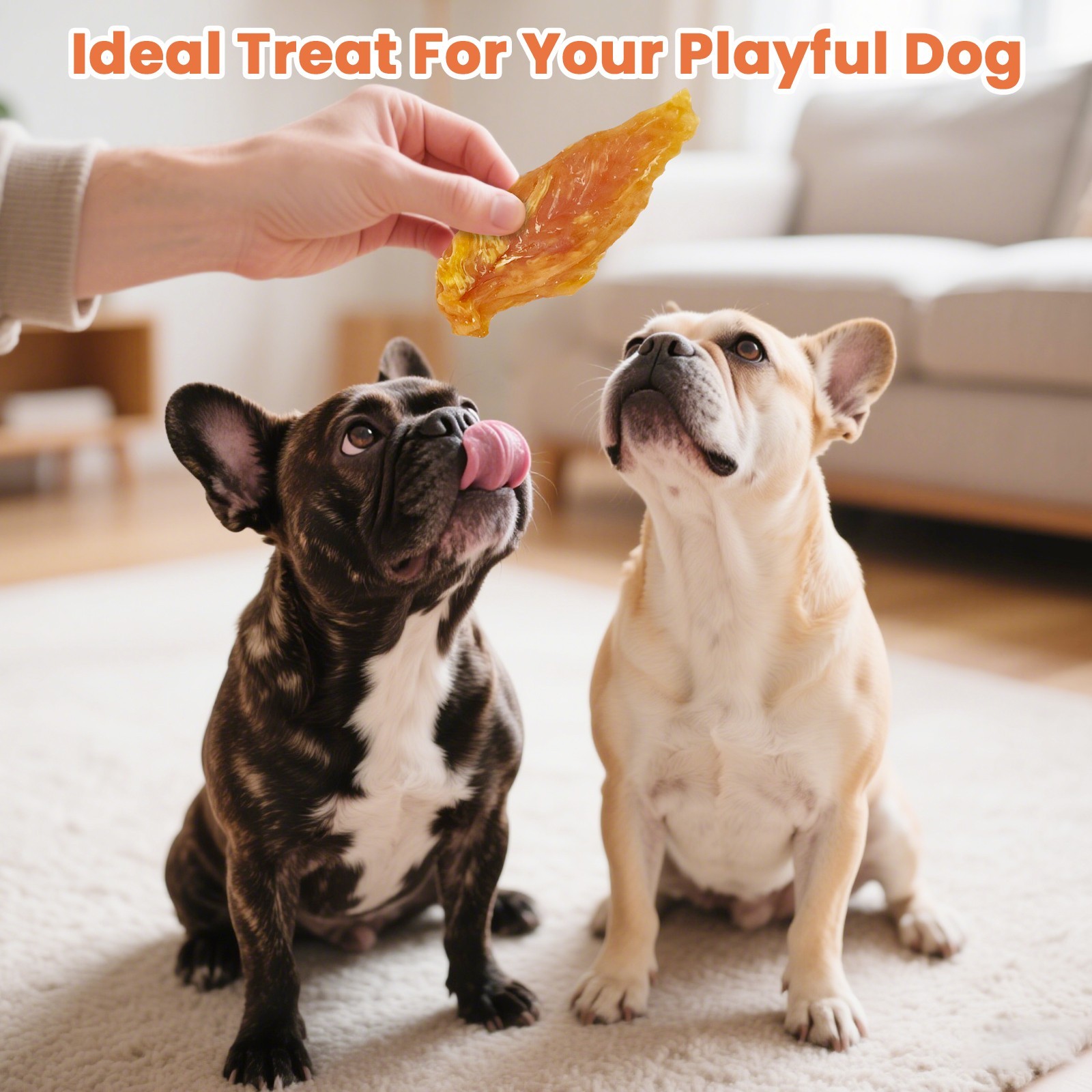 Chicken Jerky Strips Dog Treats Real Chicken Soft Chewy 10.6oz 3 Pack Clearance