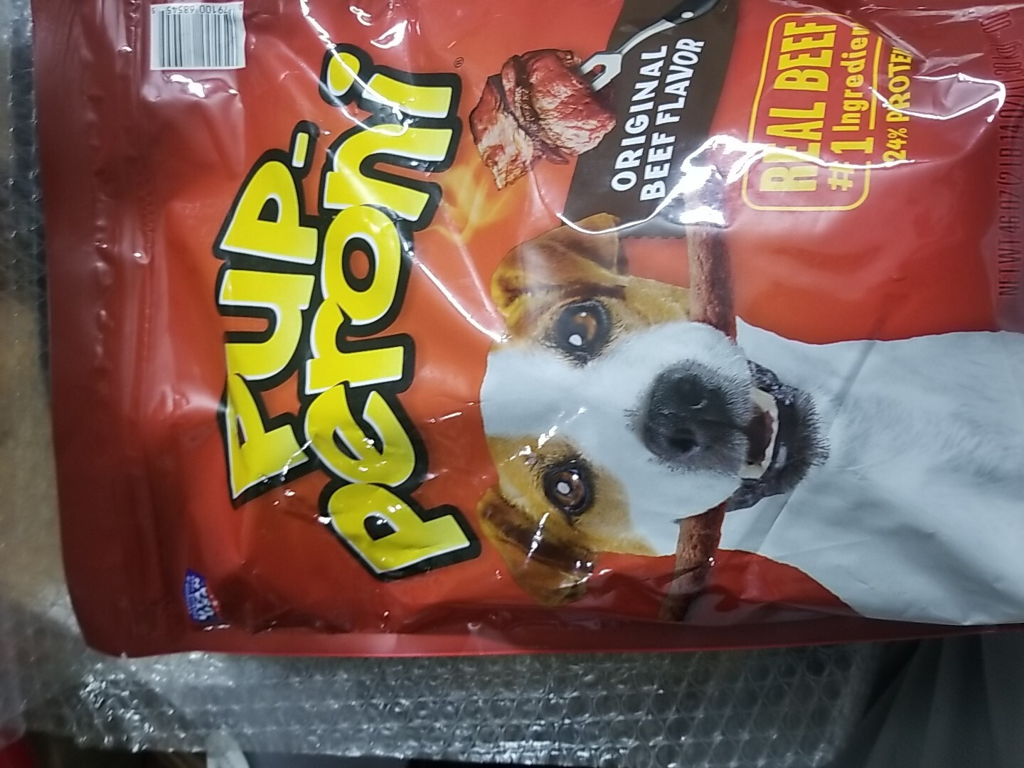 Pup-Peroni Original Beef Flavor 24% Protein Soft Chews 46oz 2 Lb Slow Cooked