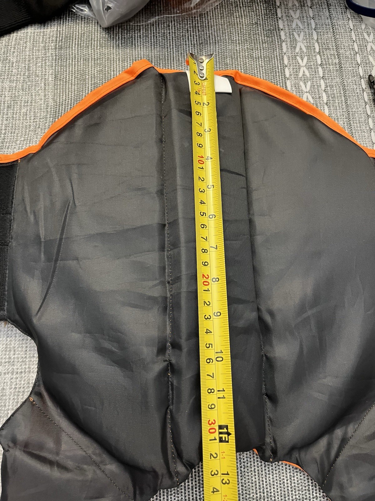 Dog Cat Life Jacket Swimming Safety Vest Pull Handle High Visibility Medium Ne
