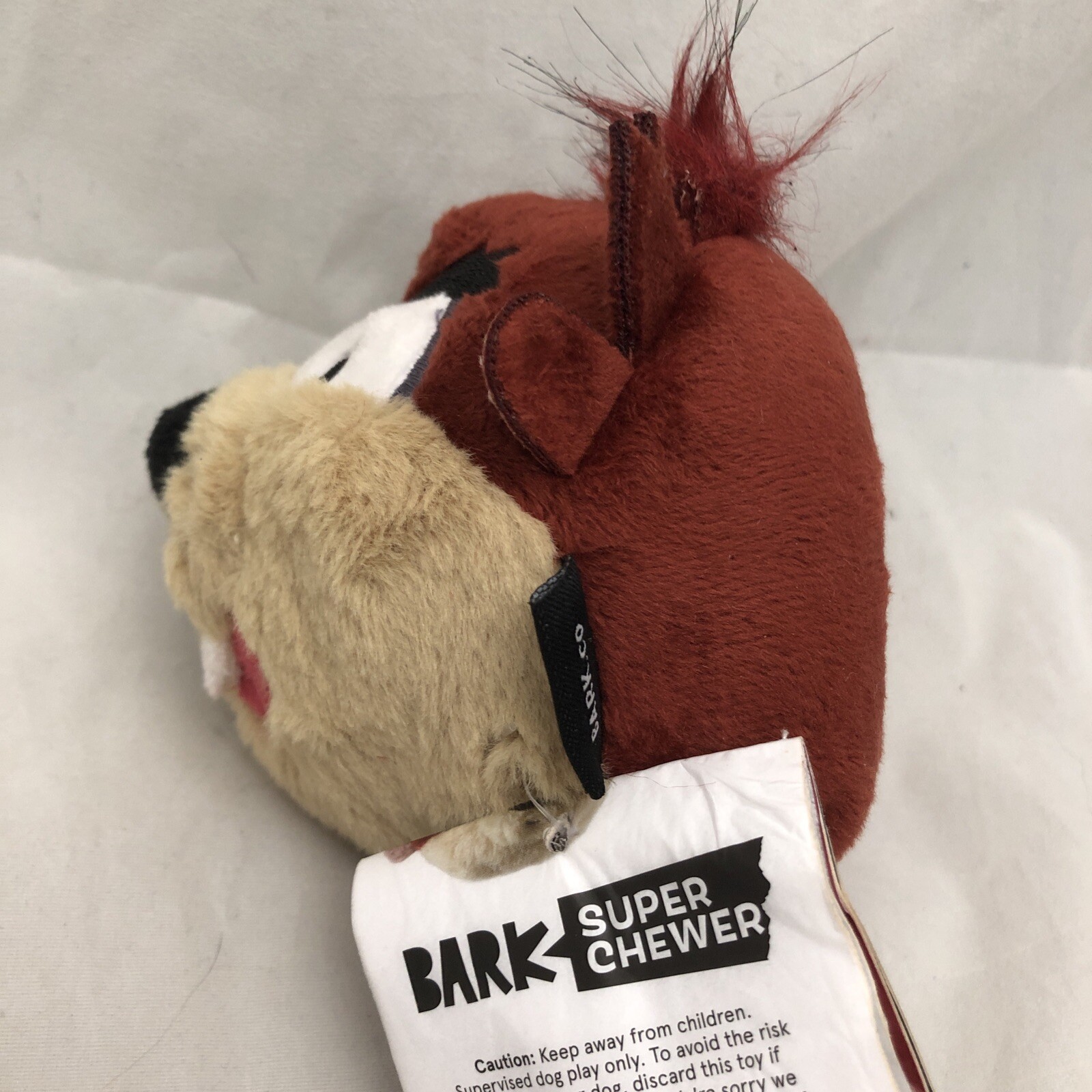 Bark Box Super Chewer Dog Fetch Toy Tearable Taz Space Jam M-L 20+lb