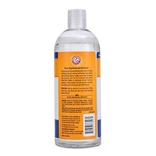 Arm & Hammer Dog Water Additive for Dental Care – Bad 16 Fl Oz (Pack of 1)