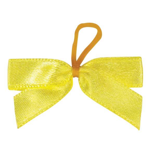 LOT 100 pc BOW Small DOG Grooming SATIN RIBBON HAIR BOWS 3/8×1 1/2″w/Rubber band