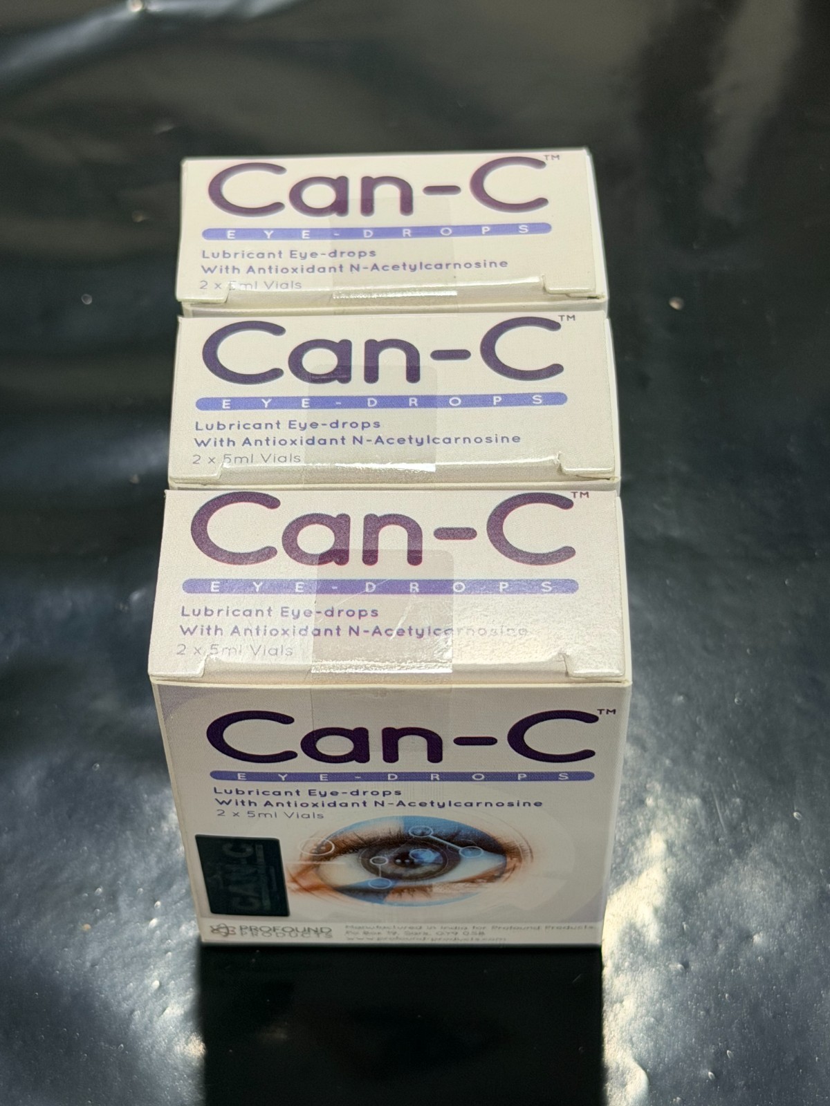 Pack of 3 Can-C Eye Drops New and Latest products (EXP. Date : 10/2027 )