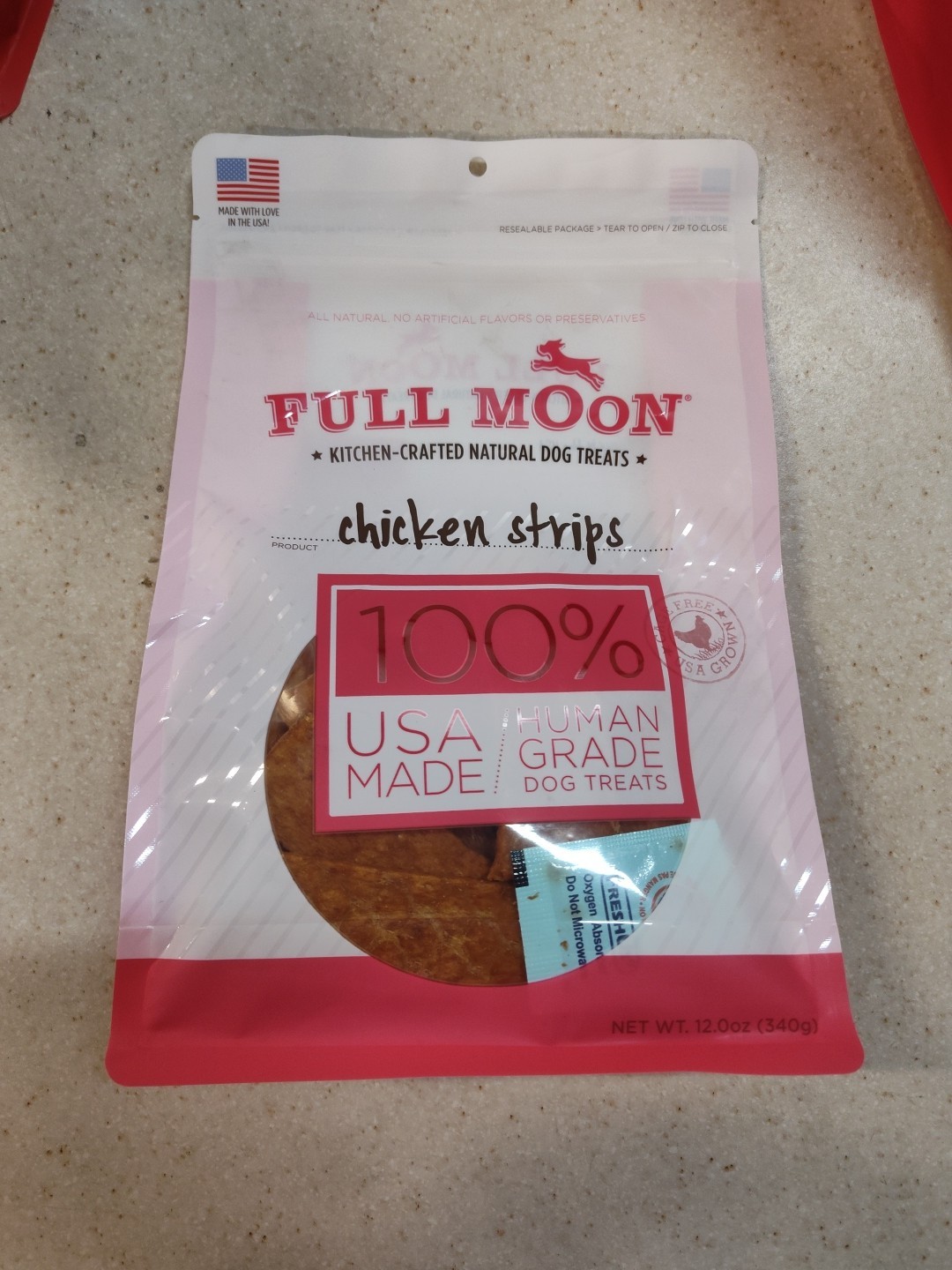 Chicken Strips Healthy All Natural Dog Treats Human Grade Made in USA Grain F…