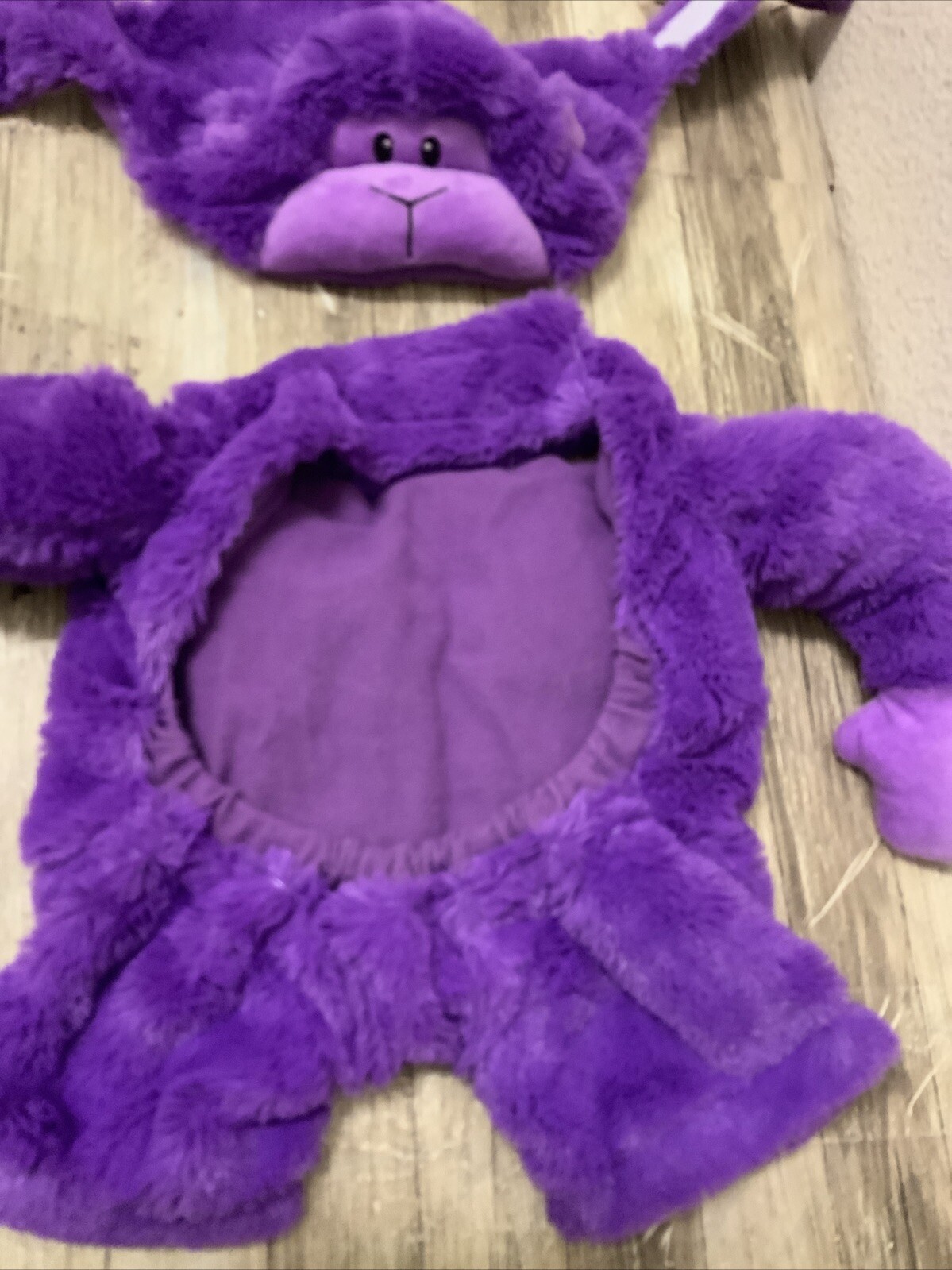 🎃 Hyde & EEK Gorilla Dog Frontal Costumer Medium Purple 🆕AS SHOWN