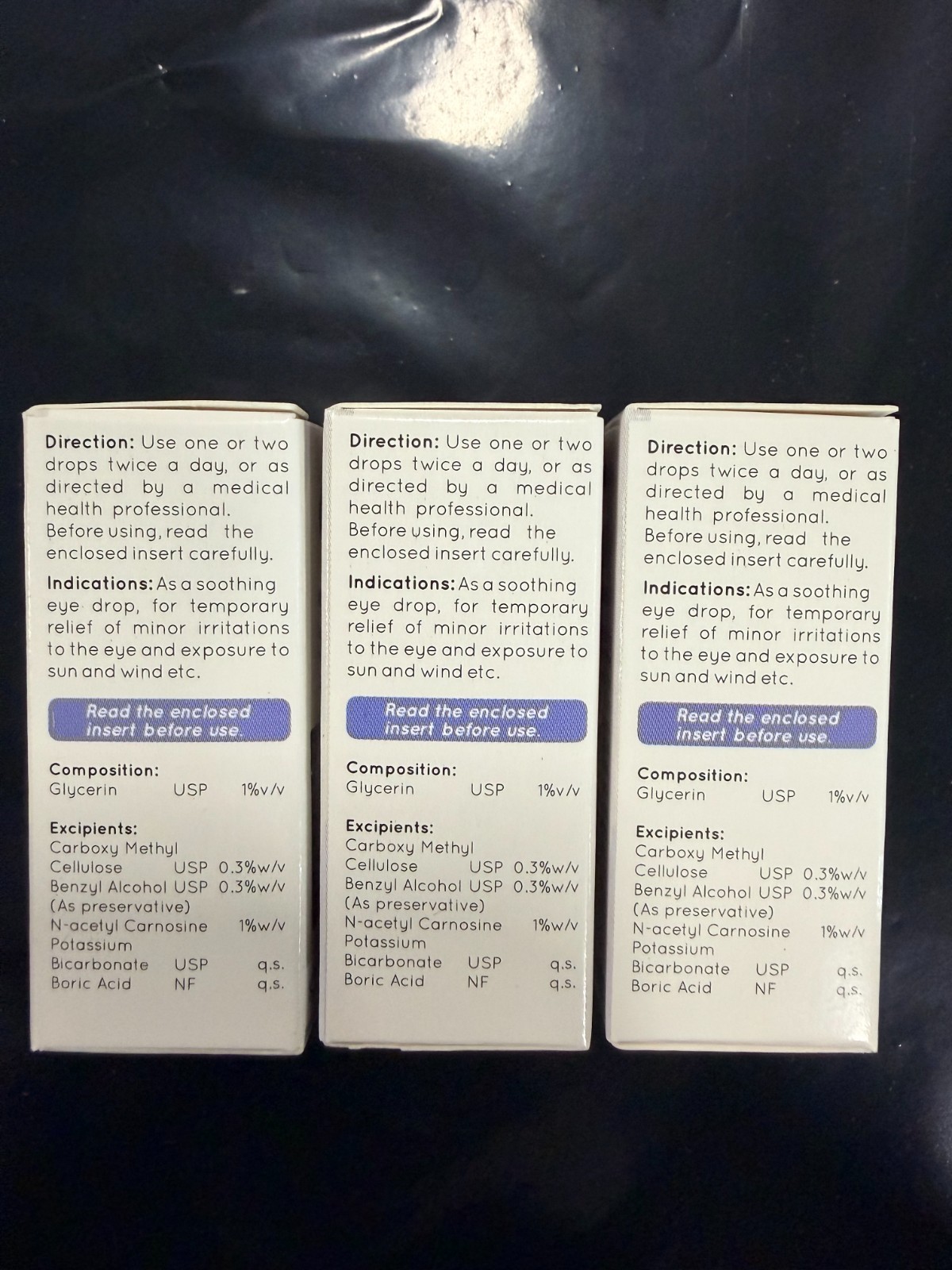 Pack of 3 Can-C Eye Drops New and Latest products (EXP. Date : 10/2027 )