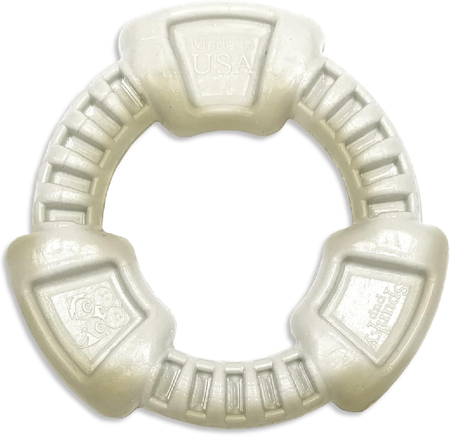 Spunky Pup Dog Toy, Chicken Flavored Chew Ring