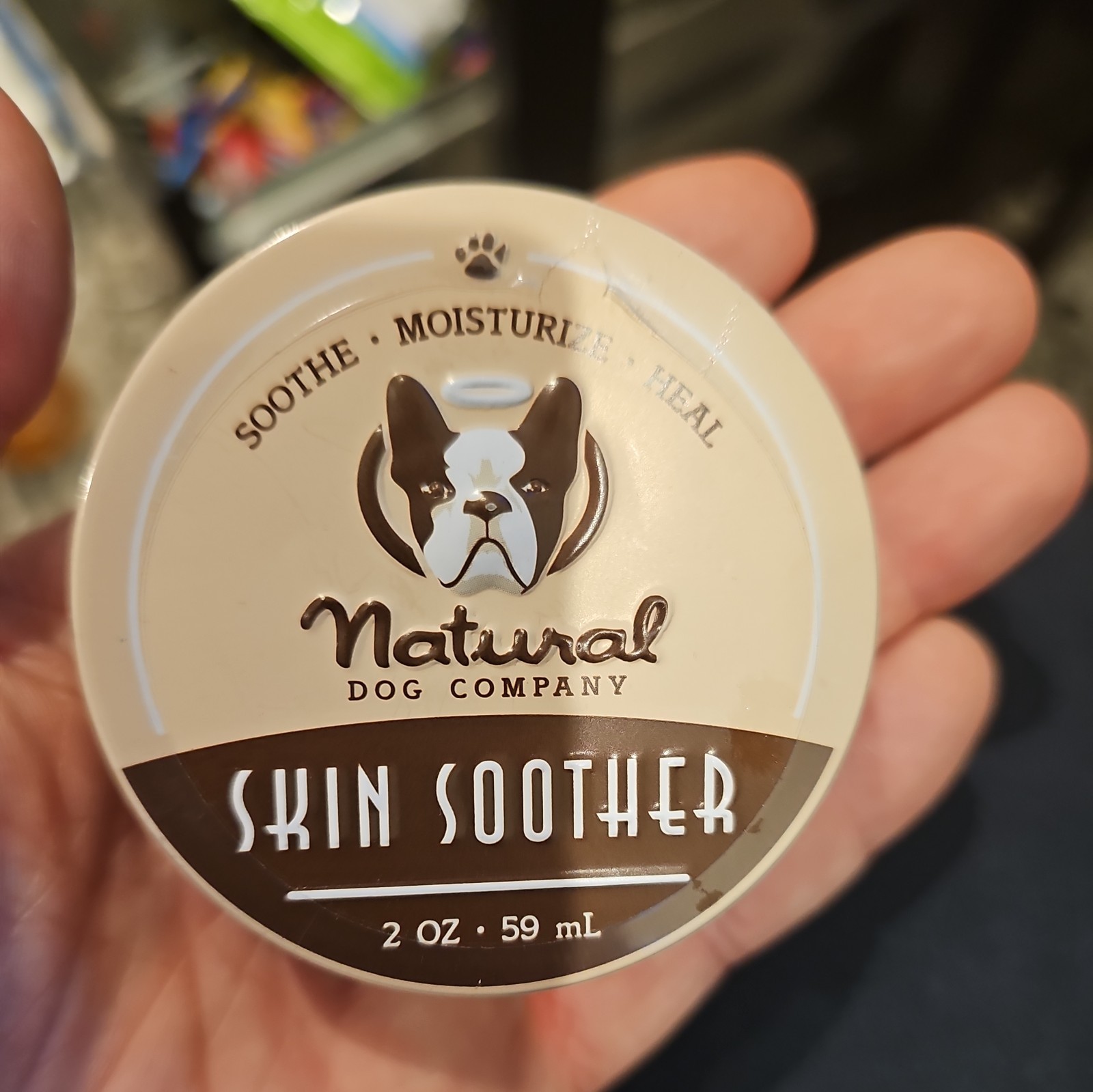 Natural Dog Company Skin Soother For Hot Spots Rashes Dry Skin 2oz