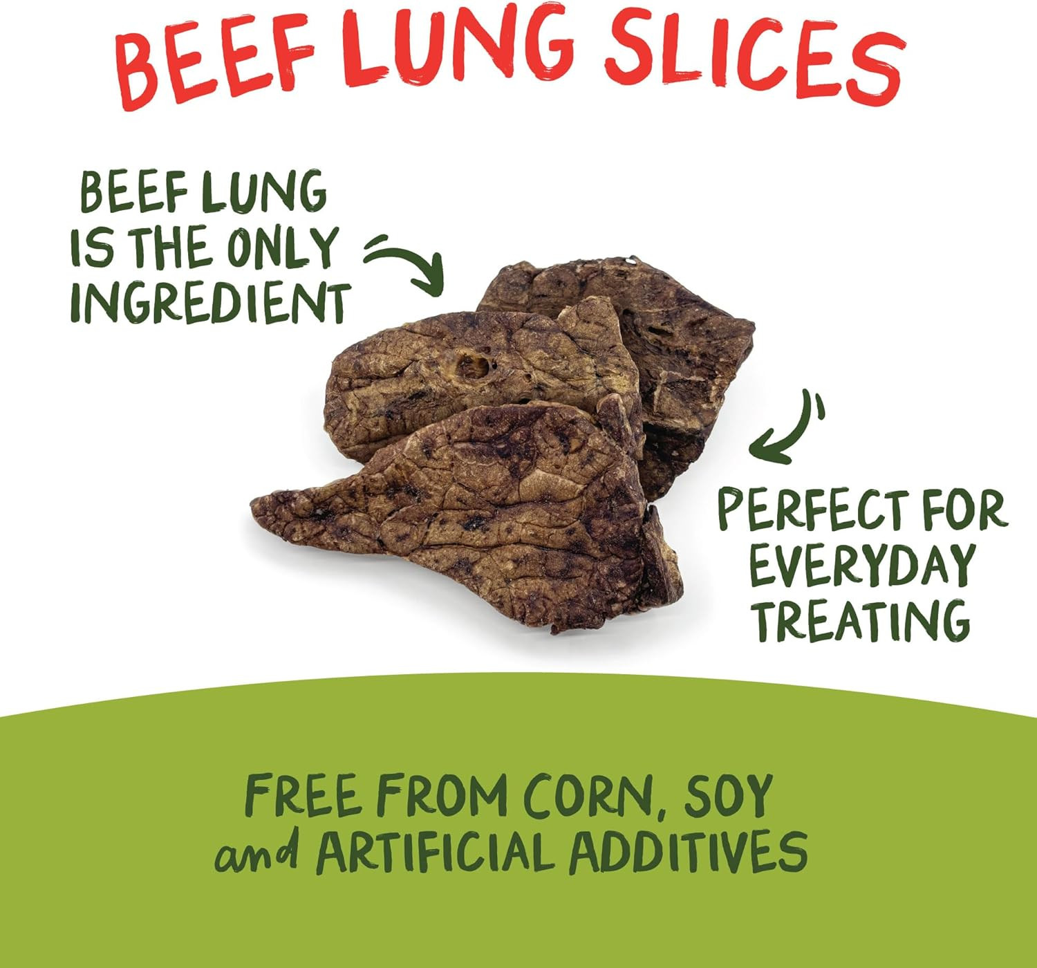 Pet ‘N Shape Beef Lung Dog Treats – Made and Sourced in the USA – Training Treat