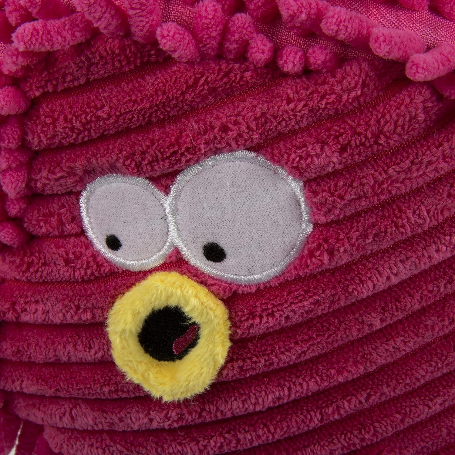 goDog PlayClean Germs Squeaky Plush Dog Toy with Odor-Eliminating Essential Oils