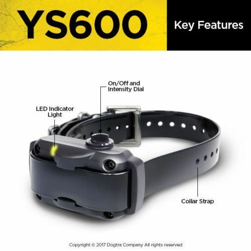 Dogtra YS600 High Powered No Bark Collar Medium to Large Breed Dogs YS 600
