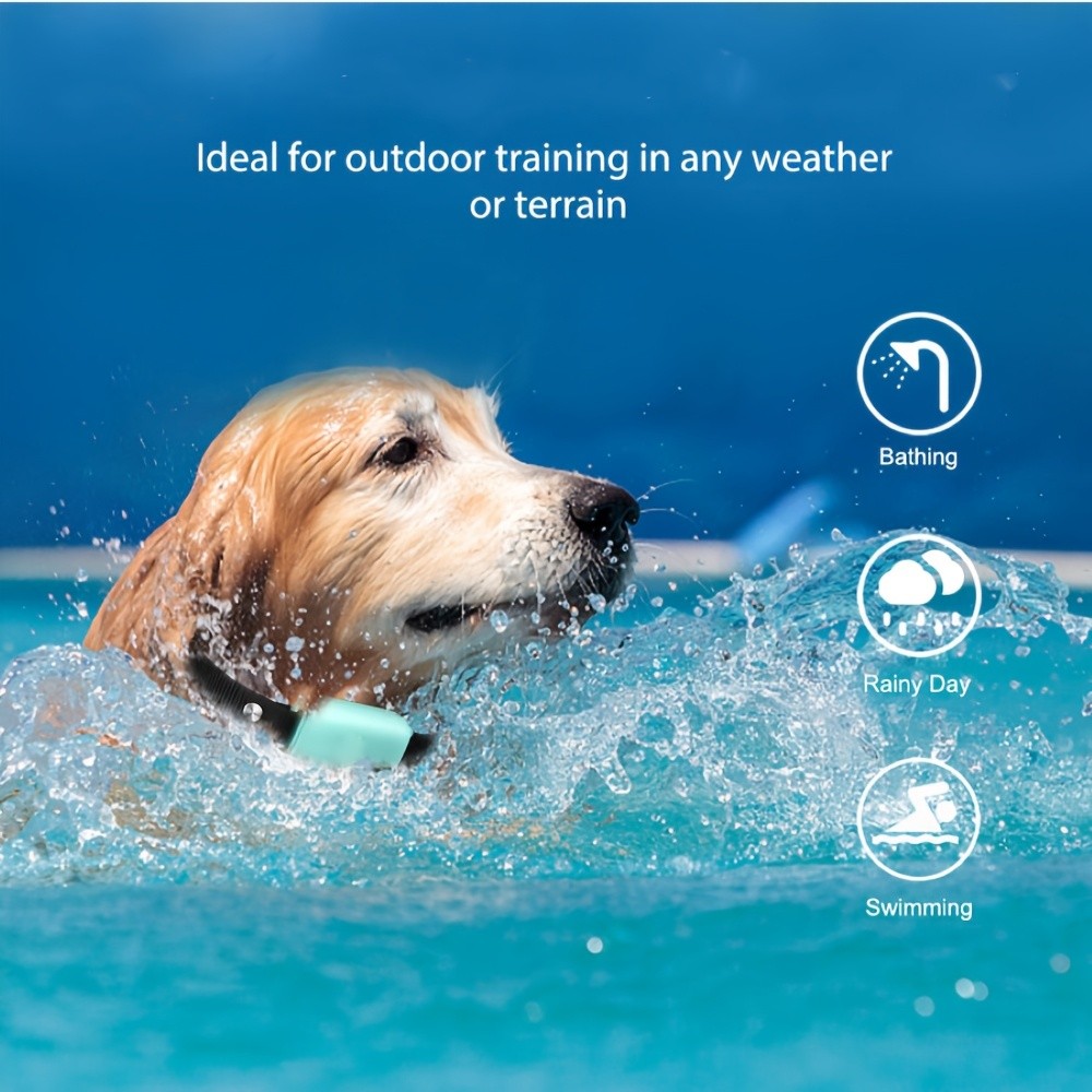 2in1 Dog Shock Collar Training w/ Remote 1/2 Mile IPX7 Waterproof Electric US