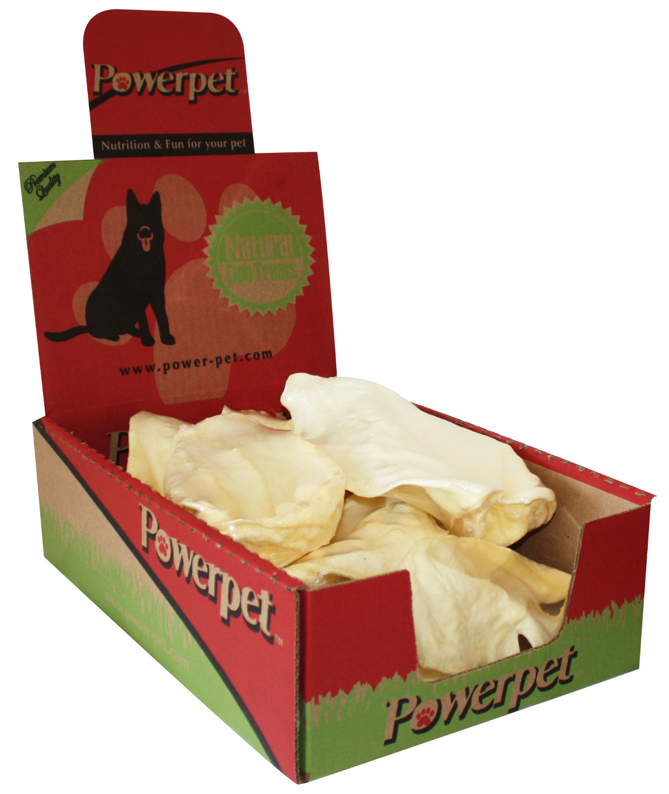 All Natural Beef Cow Ears DOG Treats in bulk Natural Flavor