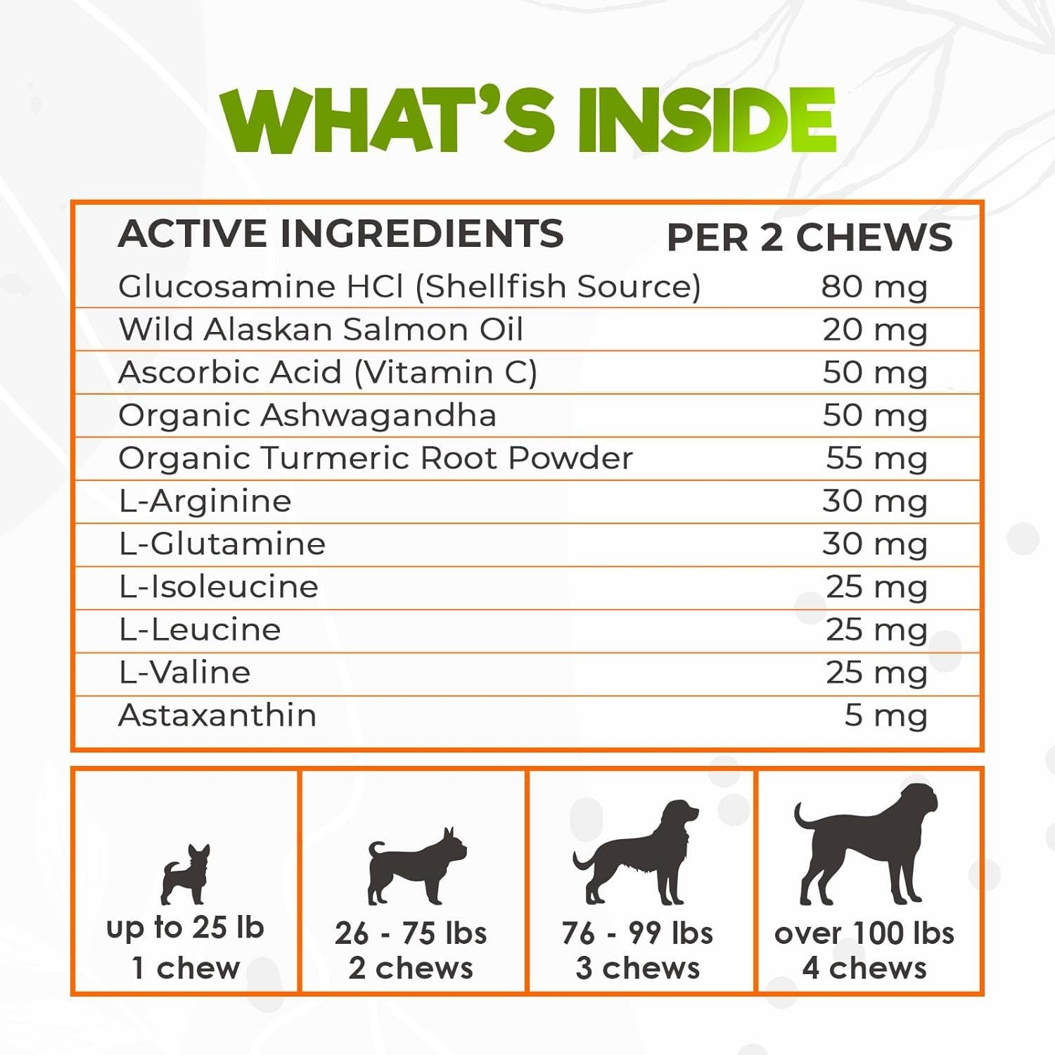 ZENO 11-in-1 Muscle Gain Chews – Weight Supplements for Dogs with High…