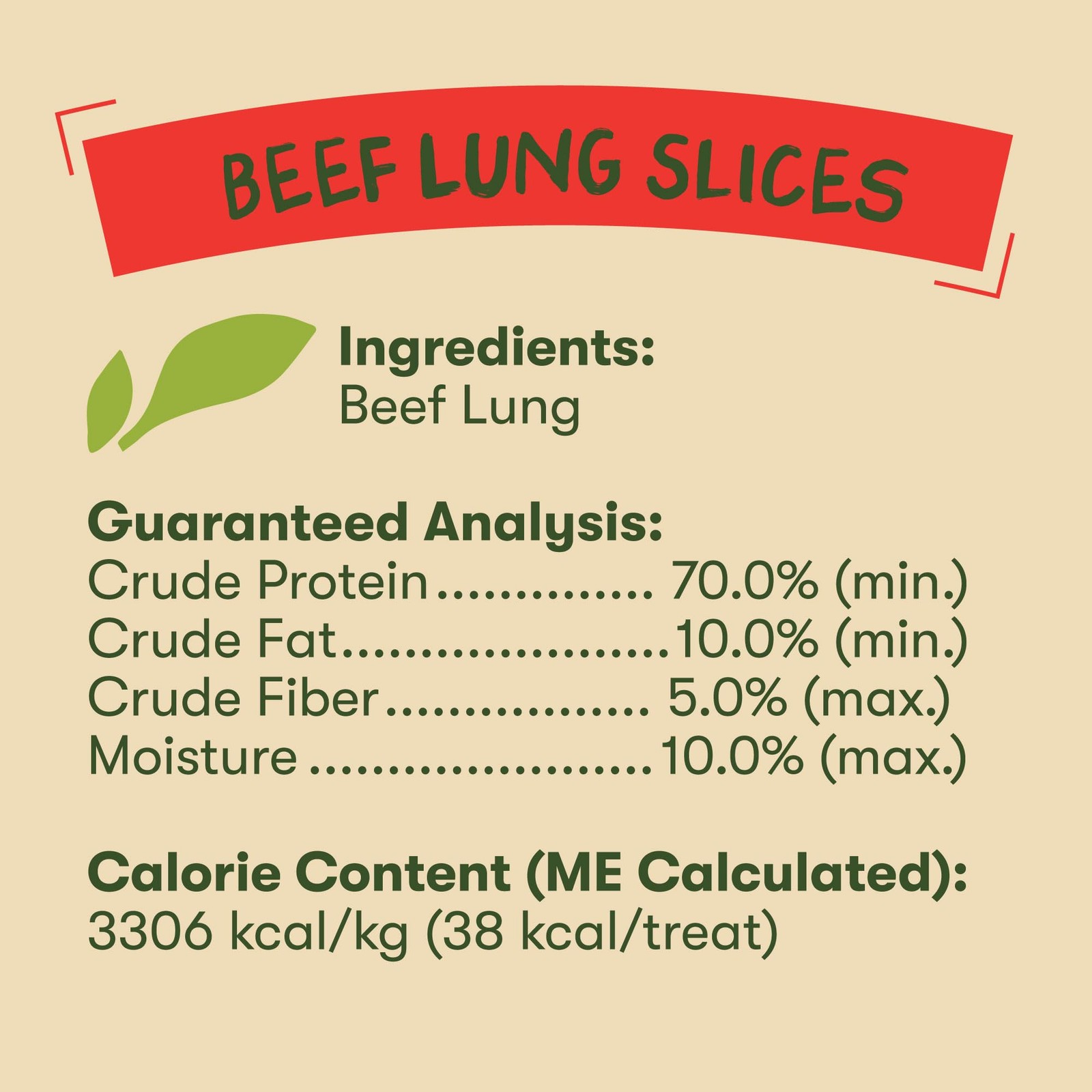 Beef Lung Dog Treats – Made and Sourced in the USA – Training Treat – 9 Ounce