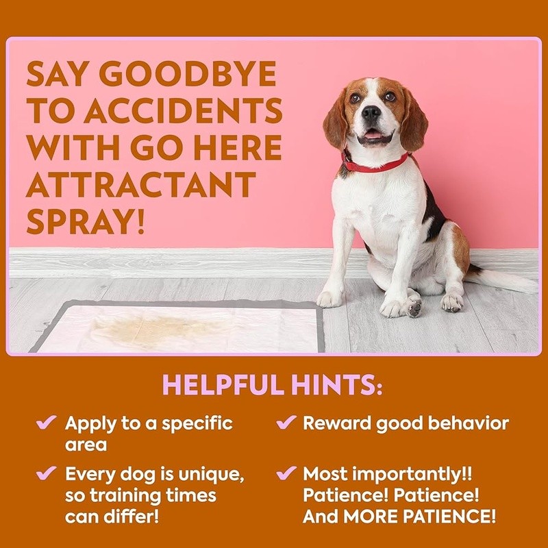 Dog Potty Training Spray Indoor Outdoor Attractant Easy Use Housetraining 32oz