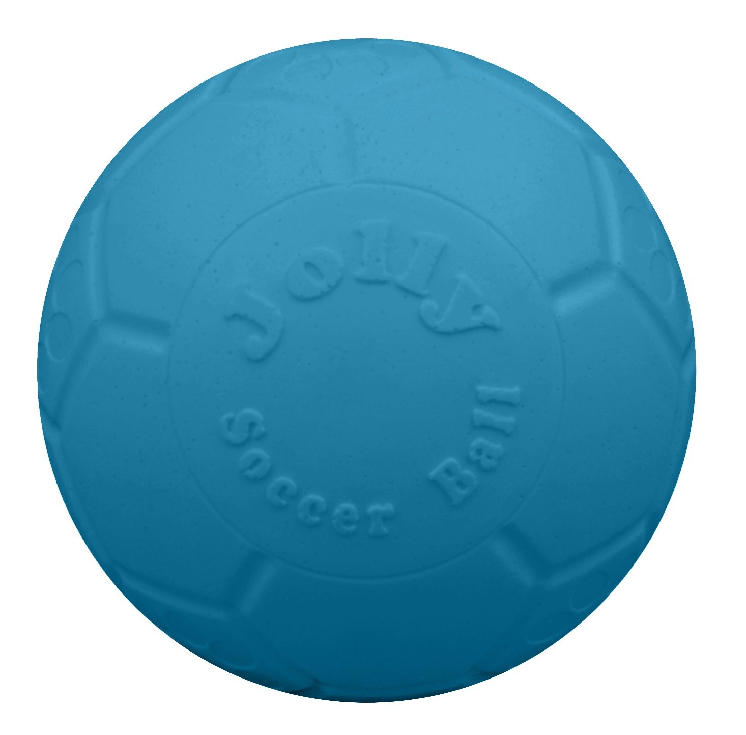 Jolly Pets Large Soccer Ball Floating-Bouncing Dog Toy, 8 inch Diameter, Ocea…