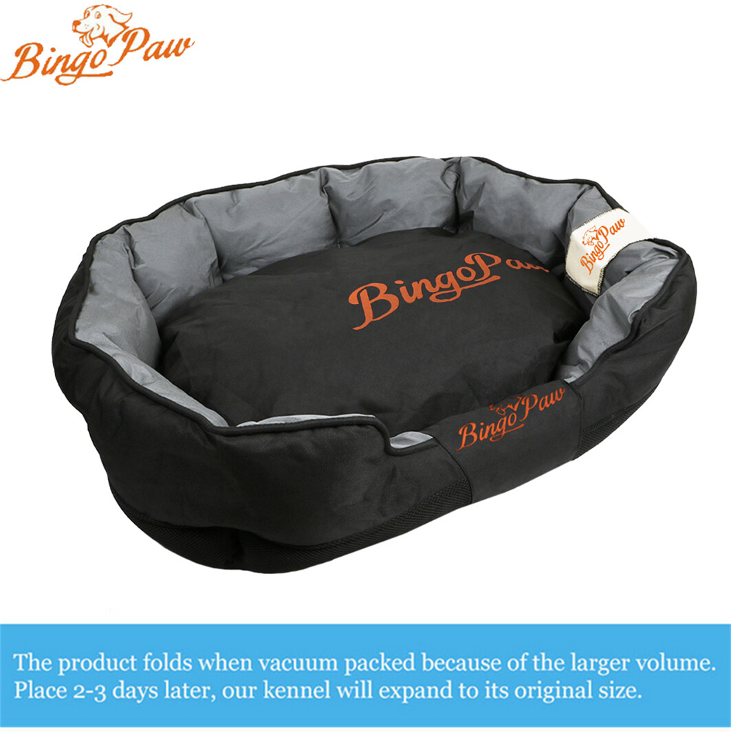 XXL Extra Large Jumbo Orthopedic Pet Dog Bed Dog Kennel Basket Pillow Waterproof