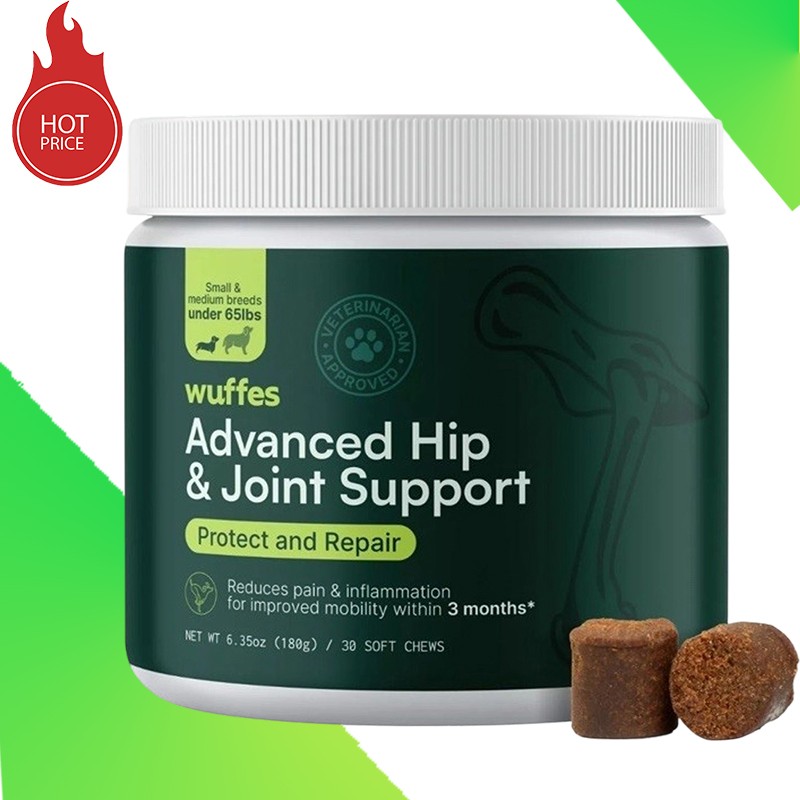 Cartilage Hip Chews for Small and Medium Dogs: Strengthen Your Pet’s Bones