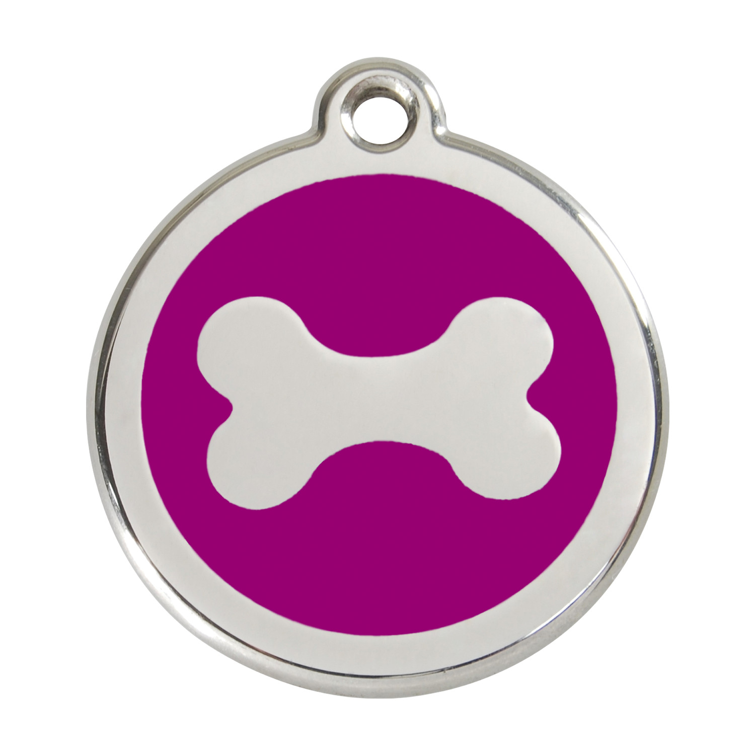 Red Dingo Dog Cat ID Pet Tag Engraved Free Shipping – Bone – 11 Colors-Life Guar