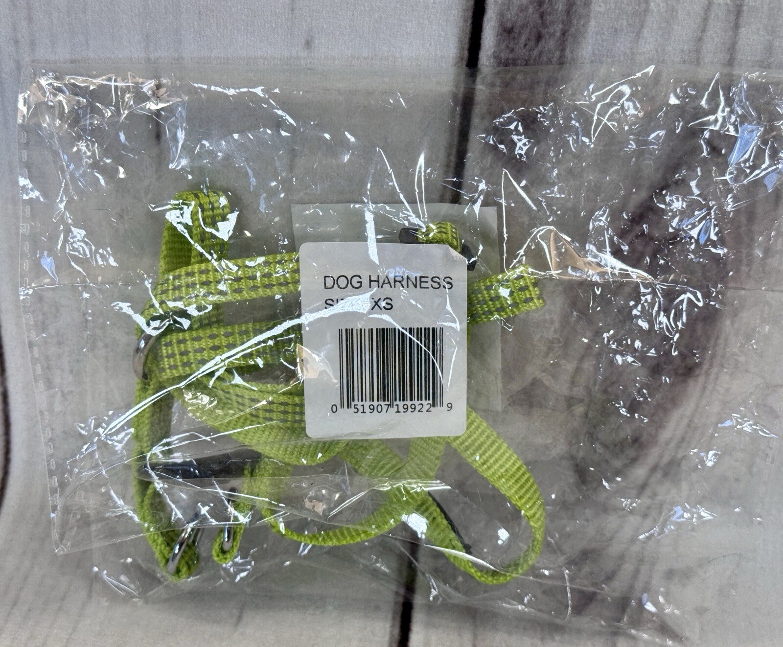 NEW Pawtitas Lime Green Step in Cat or Dog Harness Vest Training XS Xtra Small
