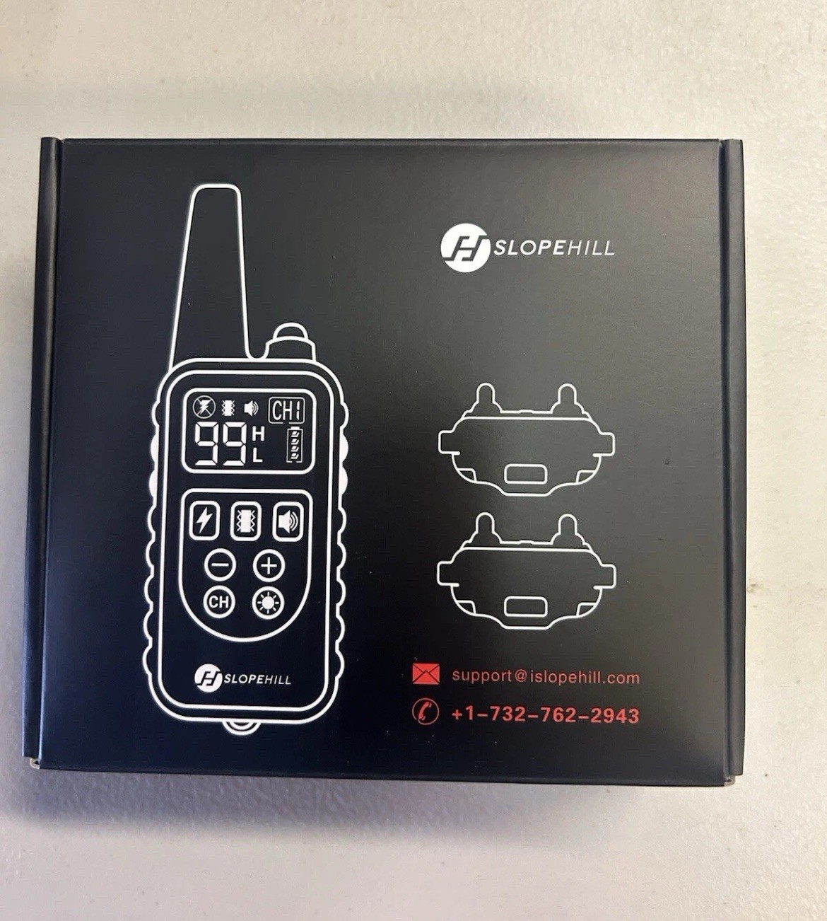 Dog Training Collar with Remote, Electronic Dog Shock Collar with Beep, Vibratio